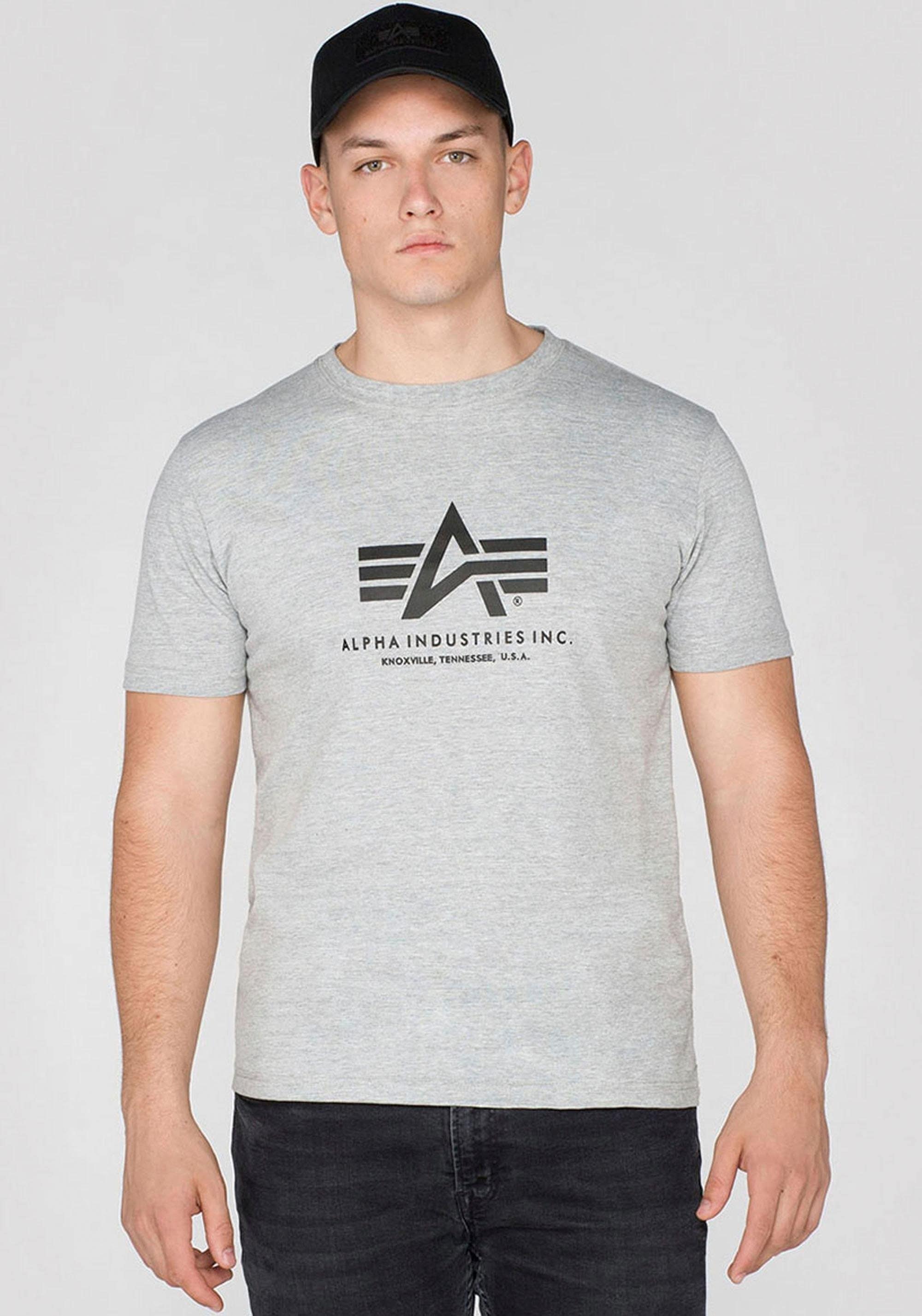 Alpha Industries T-shirt »Basic T-Shirt« Baumwolle, regular fit