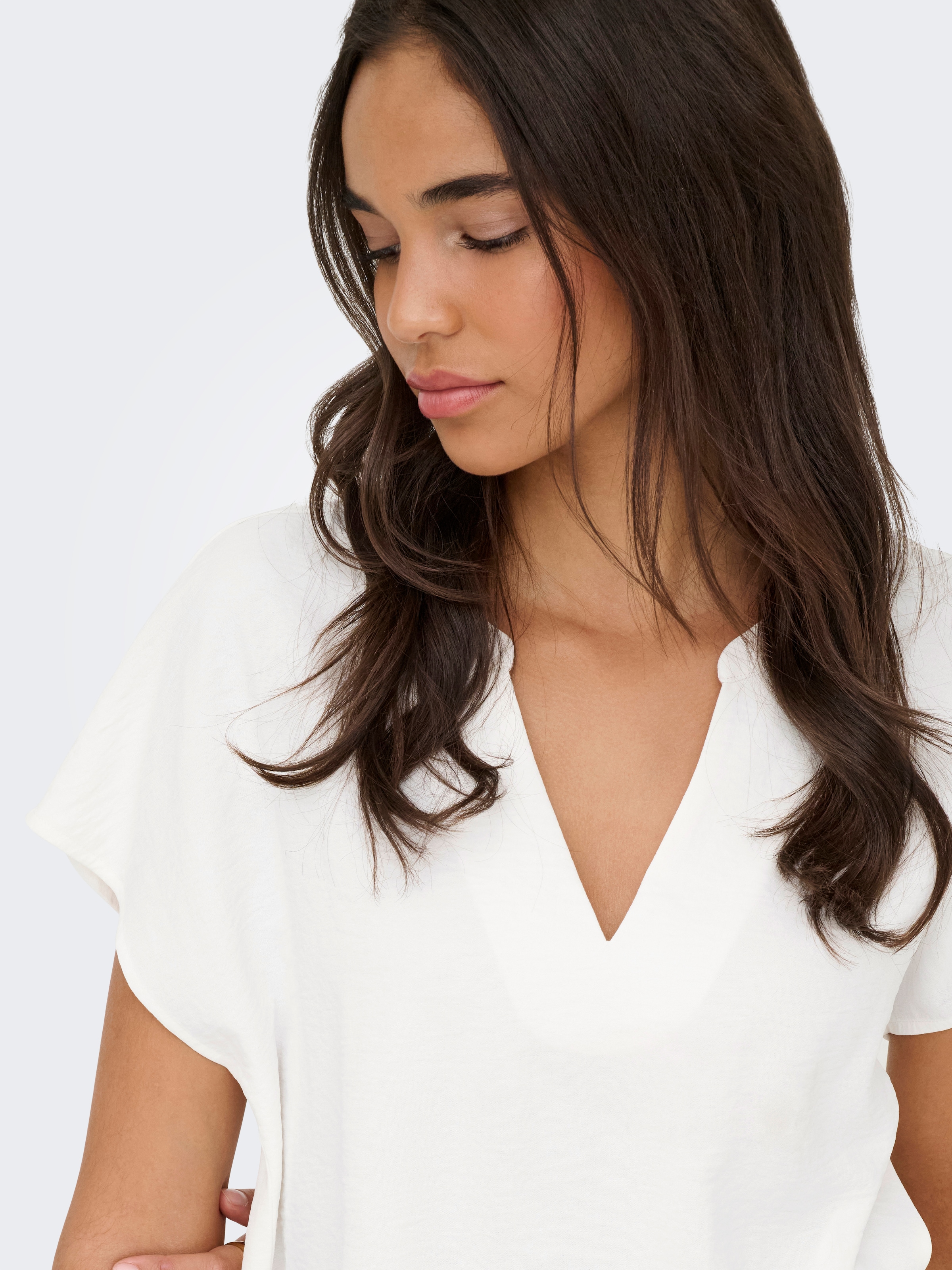 JDY Chemisier à chemise »JDYLION S/S TOP WVN NOOS«