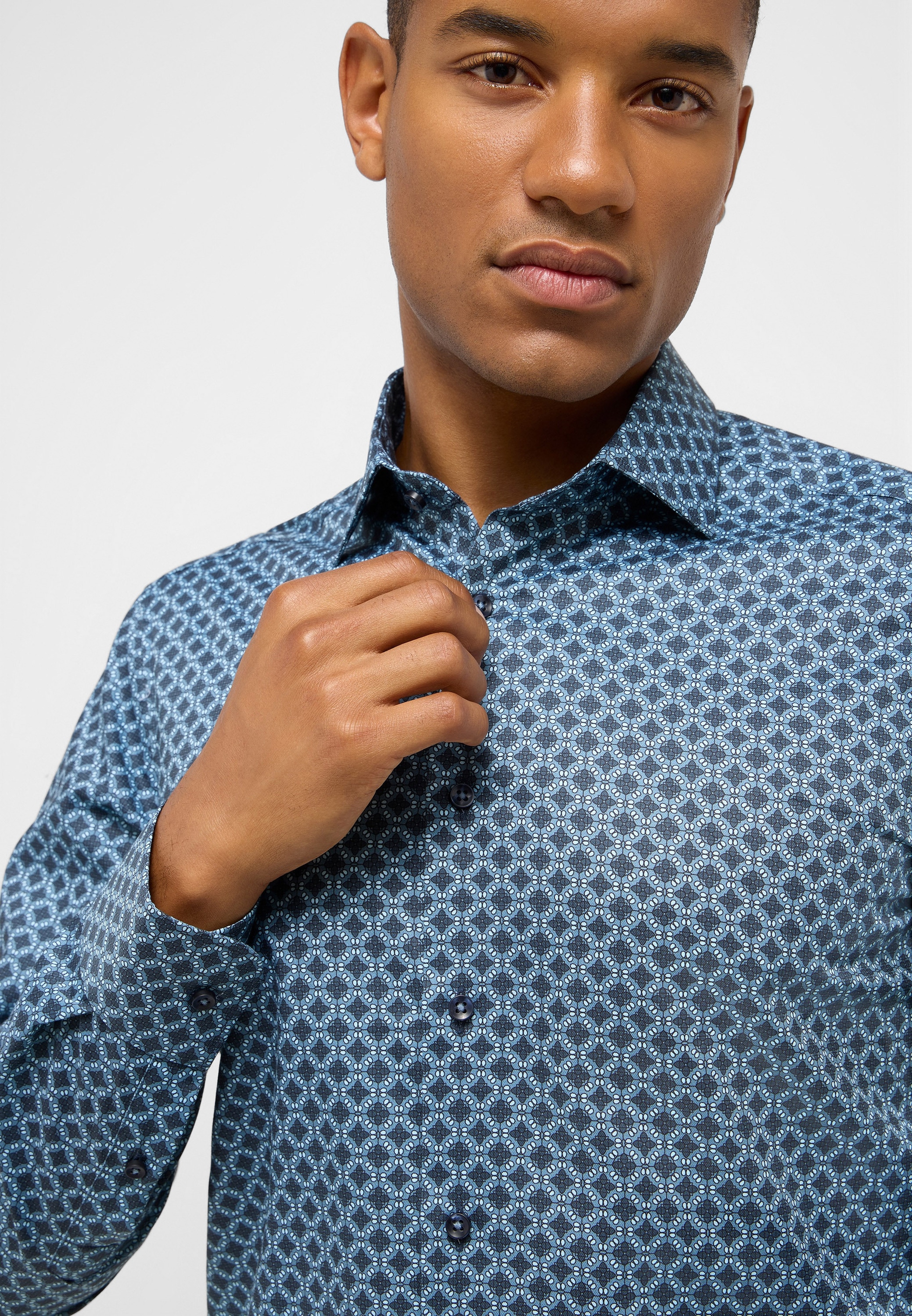 Eterna Chemise à manches longues »SLIM FIT« NON IRON (sans repassage)