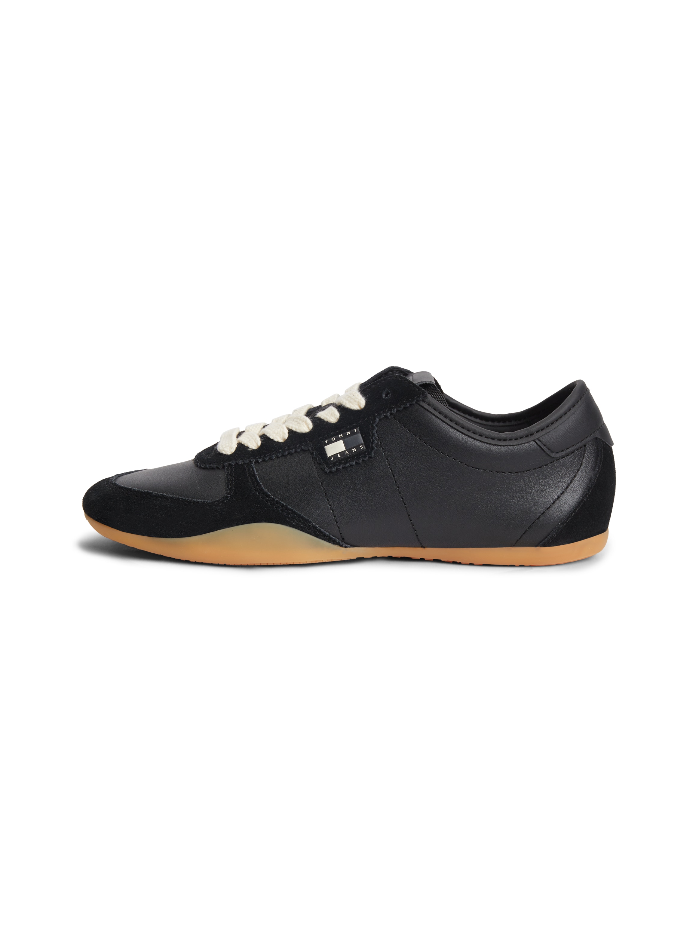 Tommy Jeans Sneaker »TJ BALLET SNEAKER«  Freizeitschuh, Halbschuh, Schnürschuh im Retro-Look