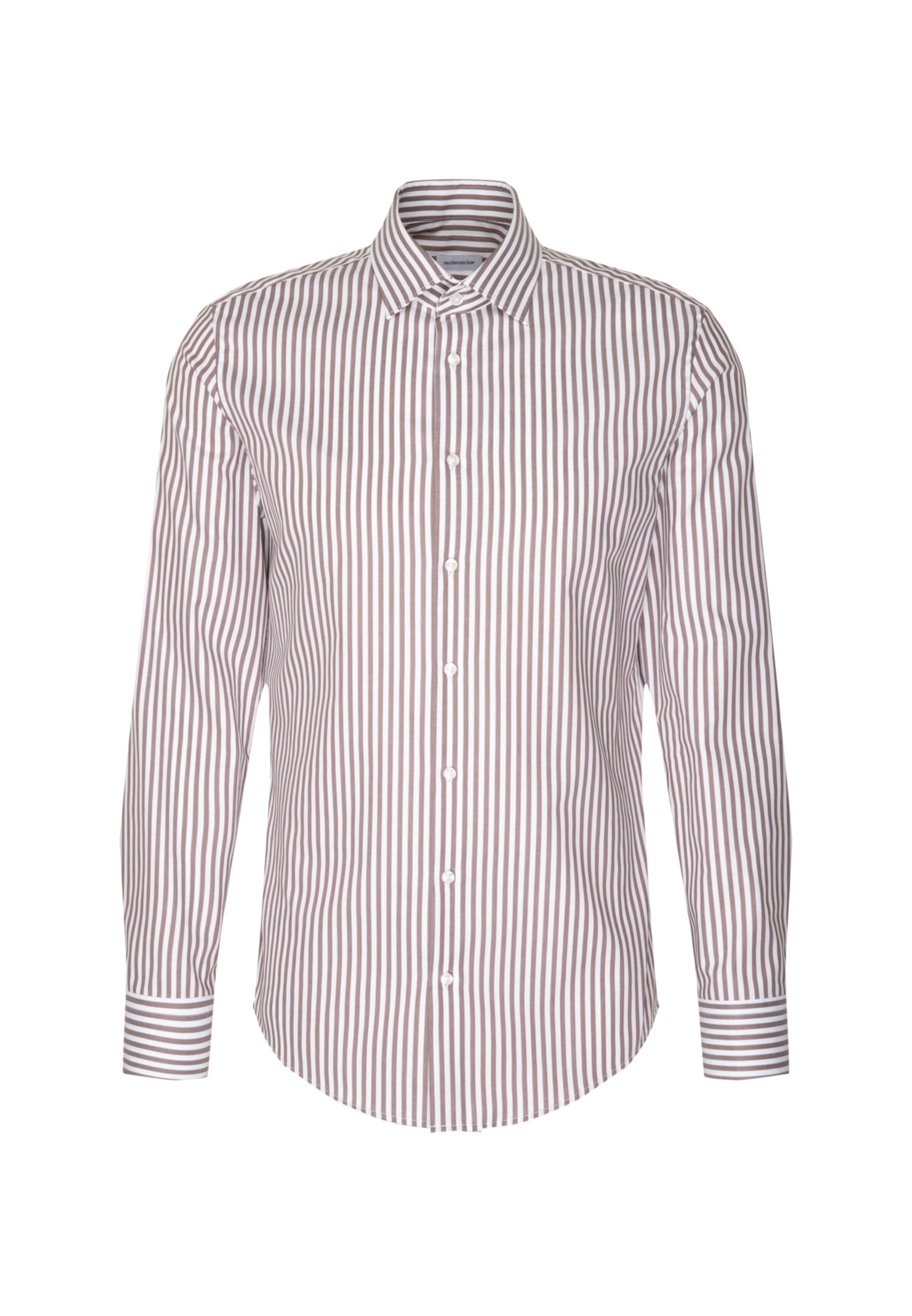 seidensticker Chemise d'affaires »Schwarze Rose« Shaped 1/1 Kentkragen Gestreift