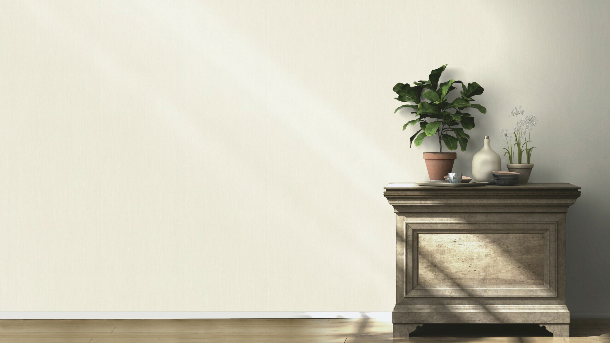 BARBARA Home Collection Vliestapete »BARBARA Home Collection II« uni geprägt