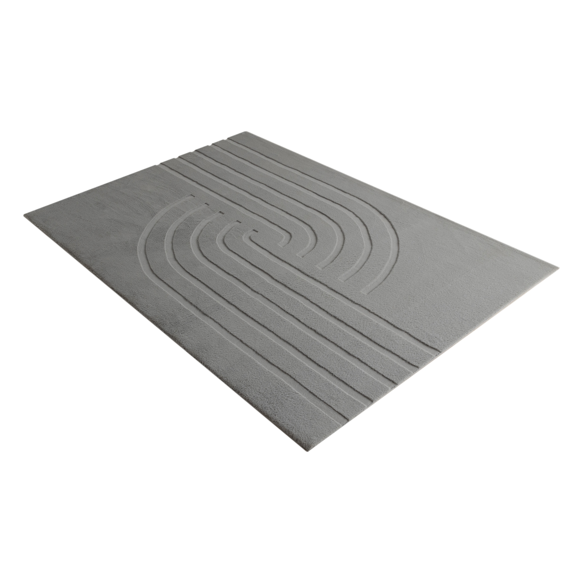 Obsession Tapis »Zen Deluxe 700« Rectangulaire 22 mm Höhe couleurs unies, design moderne, effet haut-bas, salon