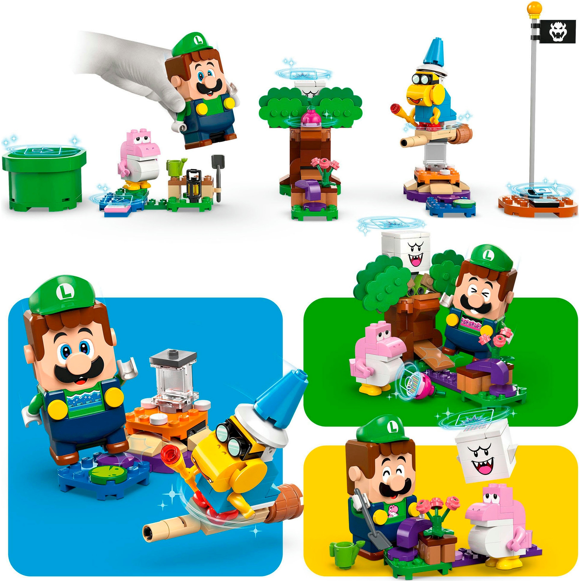 LEGO® Konstruktionsspielsteine »Abenteuer mit dem interaktiven LEGO® Luigi™ (71440), LEGO Super Mario« Made in Europe