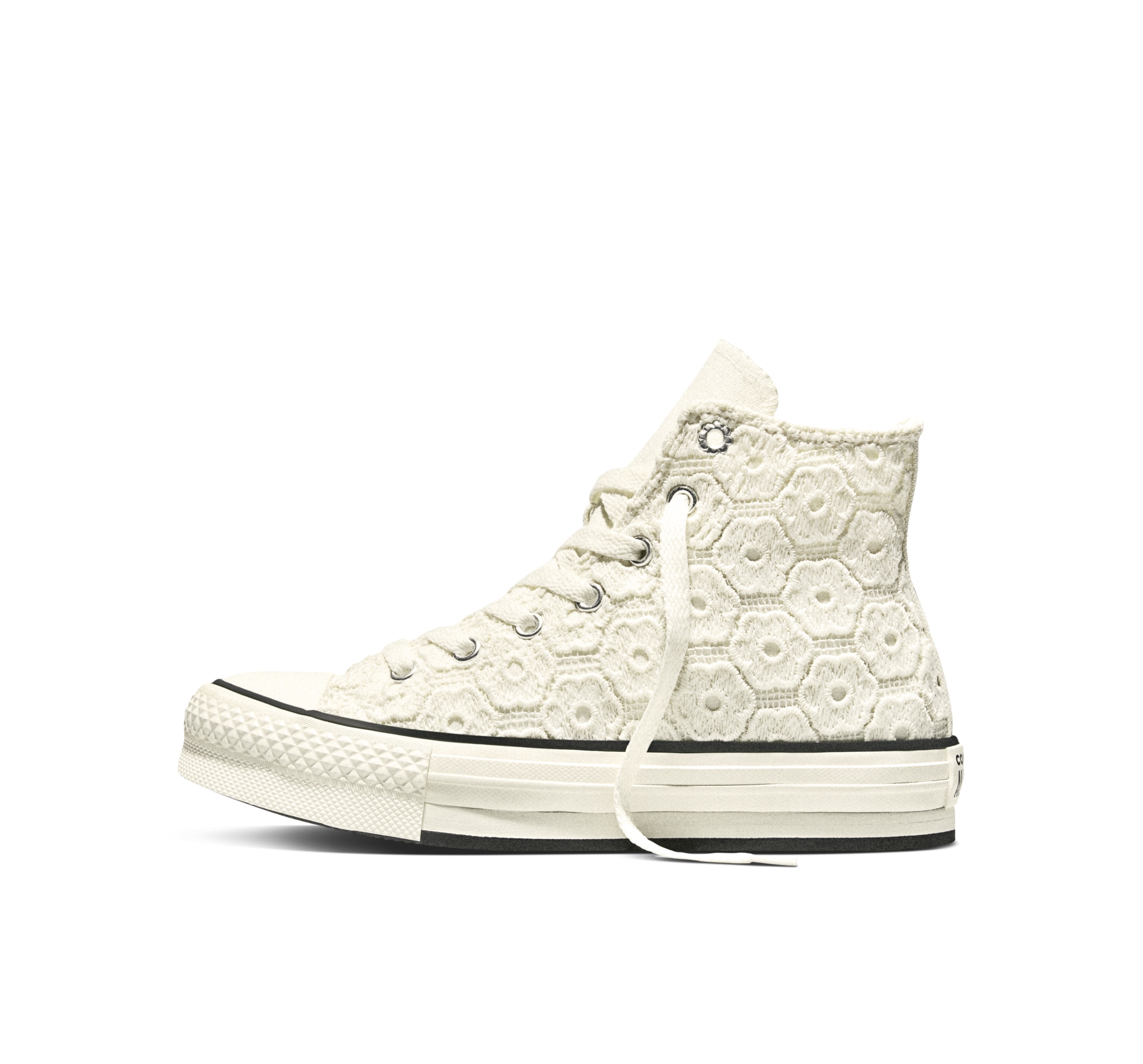 Converse Sneakers »CHUCK TAYLOR ALL STAR EVA LIFT PLATFORM FLORAL CROCHET«  pour le quotidien, style sportif, pour adolescents