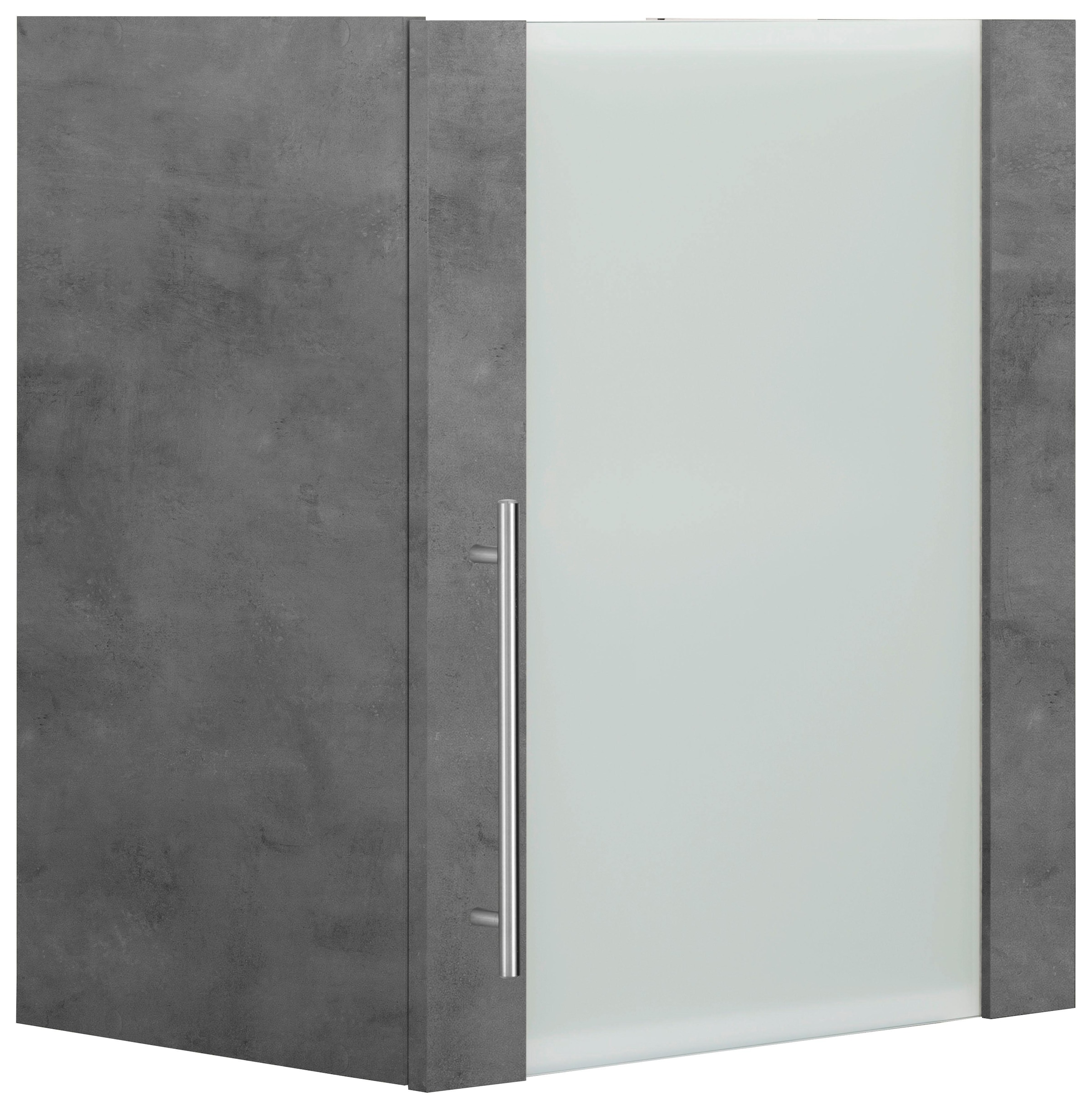 wiho Küchen Glashängeschrank »Cali, TOPSELLER« Front mit Glaseinsatz