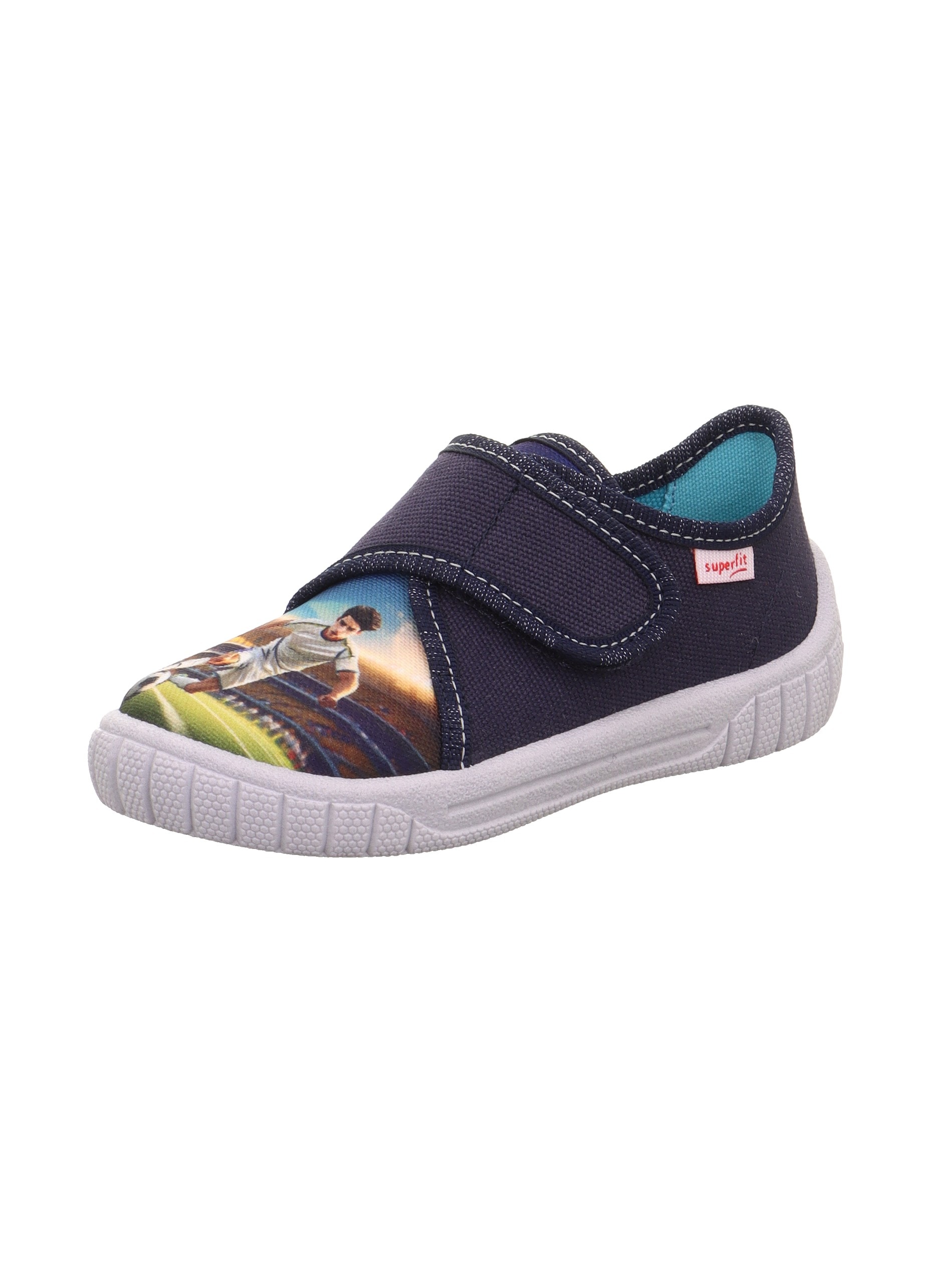 Superfit Chausson »BILL, WMS: mittel«  Chaussure à scratch avec motif cool, gabarit de taille à télécharger