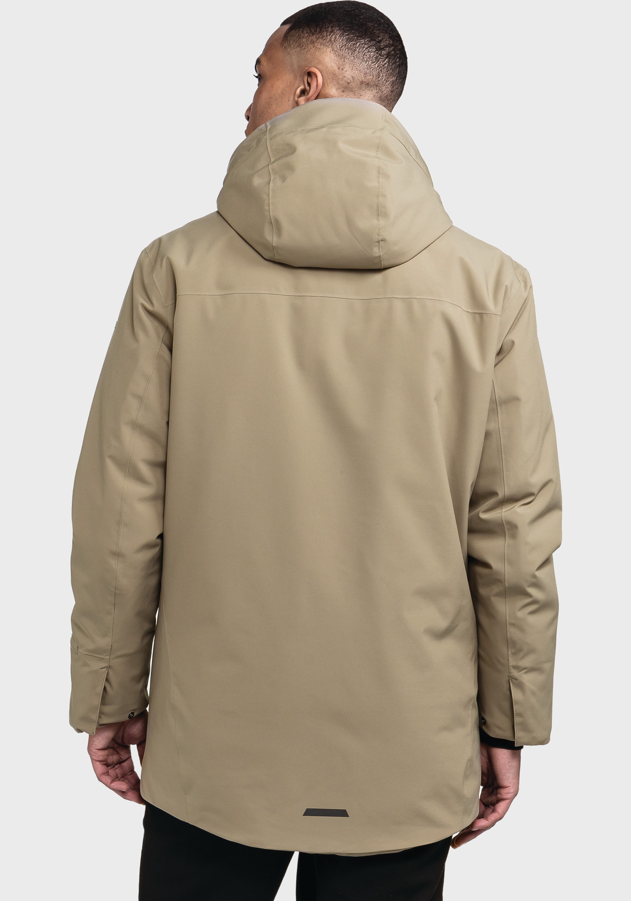 Schöffel Langjacke »Urban Ins Parka Style Crivat MNS« mit Kapuze