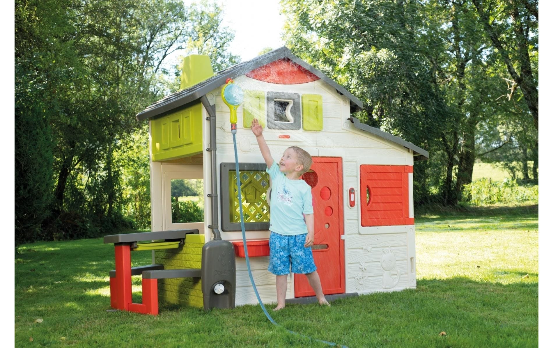 Smoby Spielhaus »3in1 Gartendusche« Made in Europe