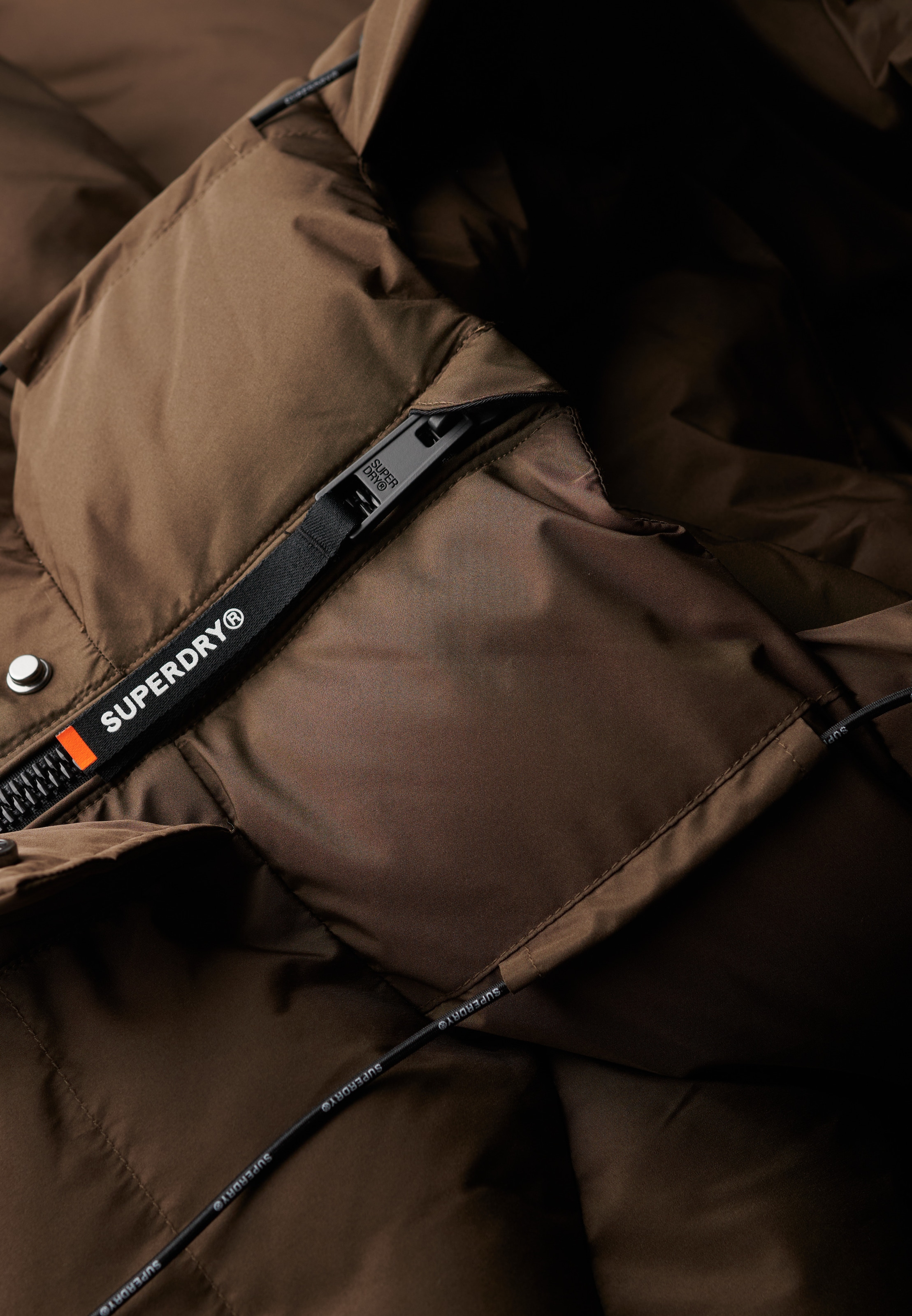 Superdry Veste matelassée »HOODED 5 BAFFLE SPORTS PUFFER« mit Kapuze Kunstfaser, relaxed fit