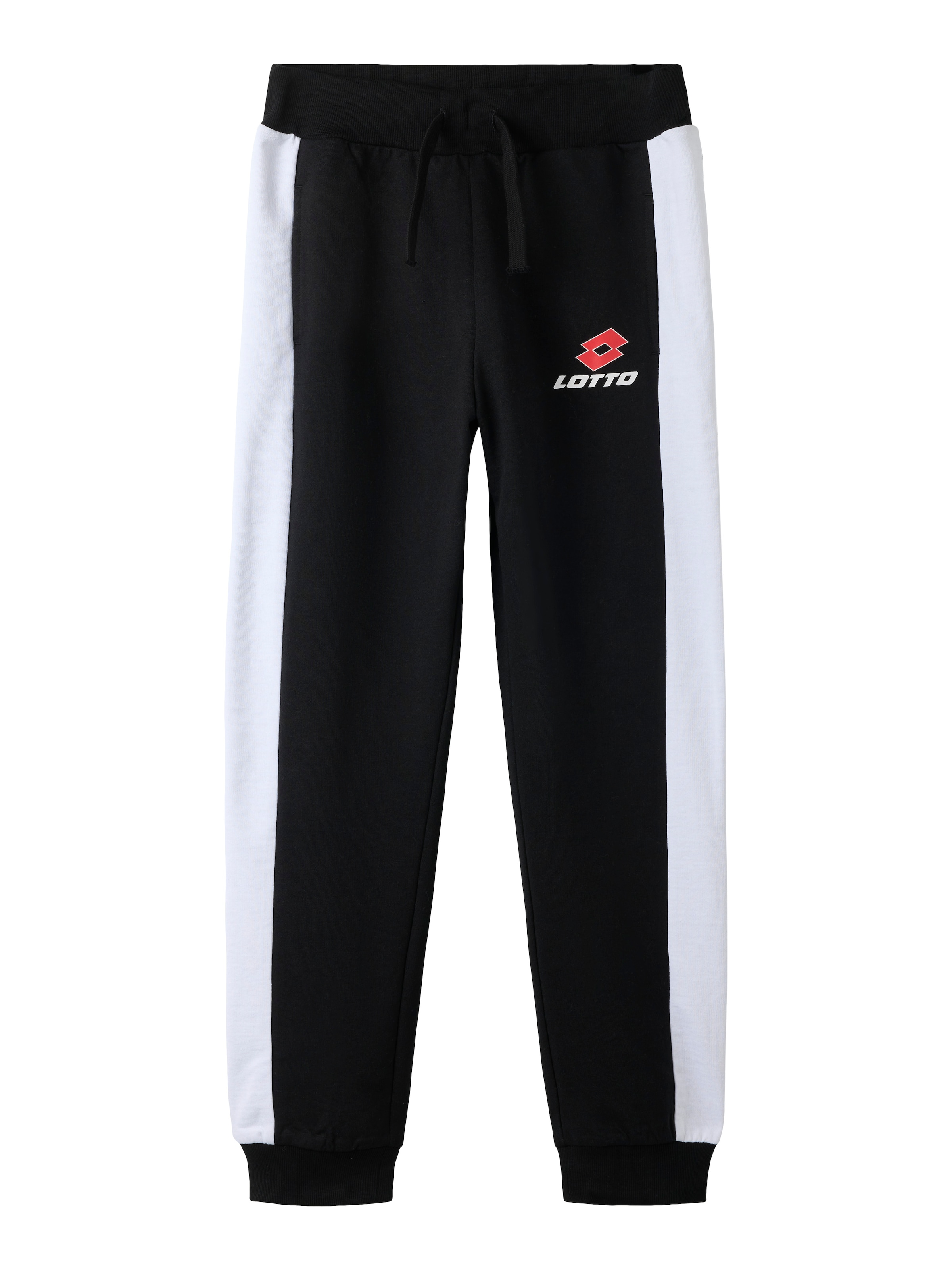 Name It Pantalon sweat »NKNJOG LOTTO NREG SWE PANT UNB LNOOS VDE«  mélange coton, coupe régulière