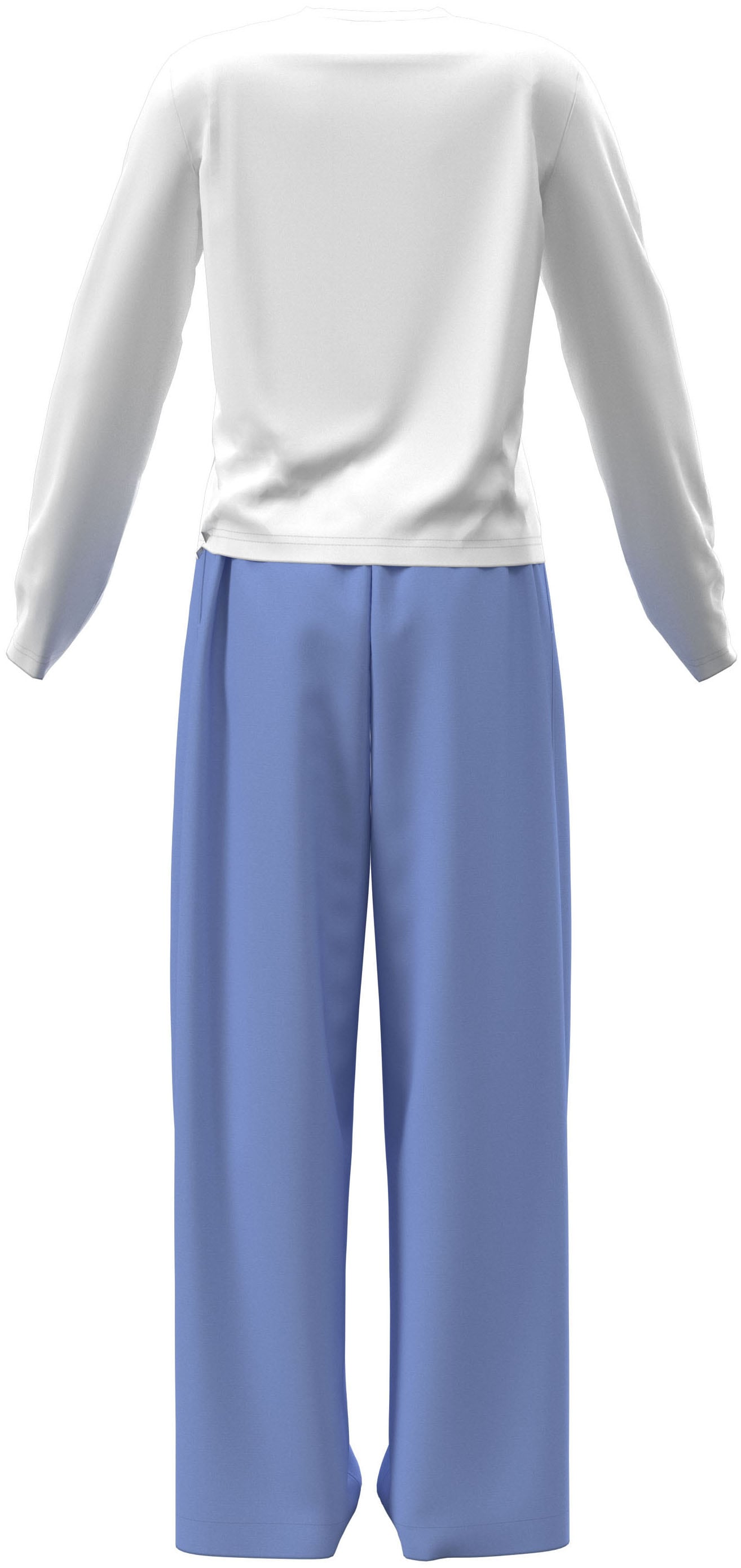 Calvin Klein Underwear Schlafanzug »LS PANT SET« Normale Passform mit Rundhalsausschnitt