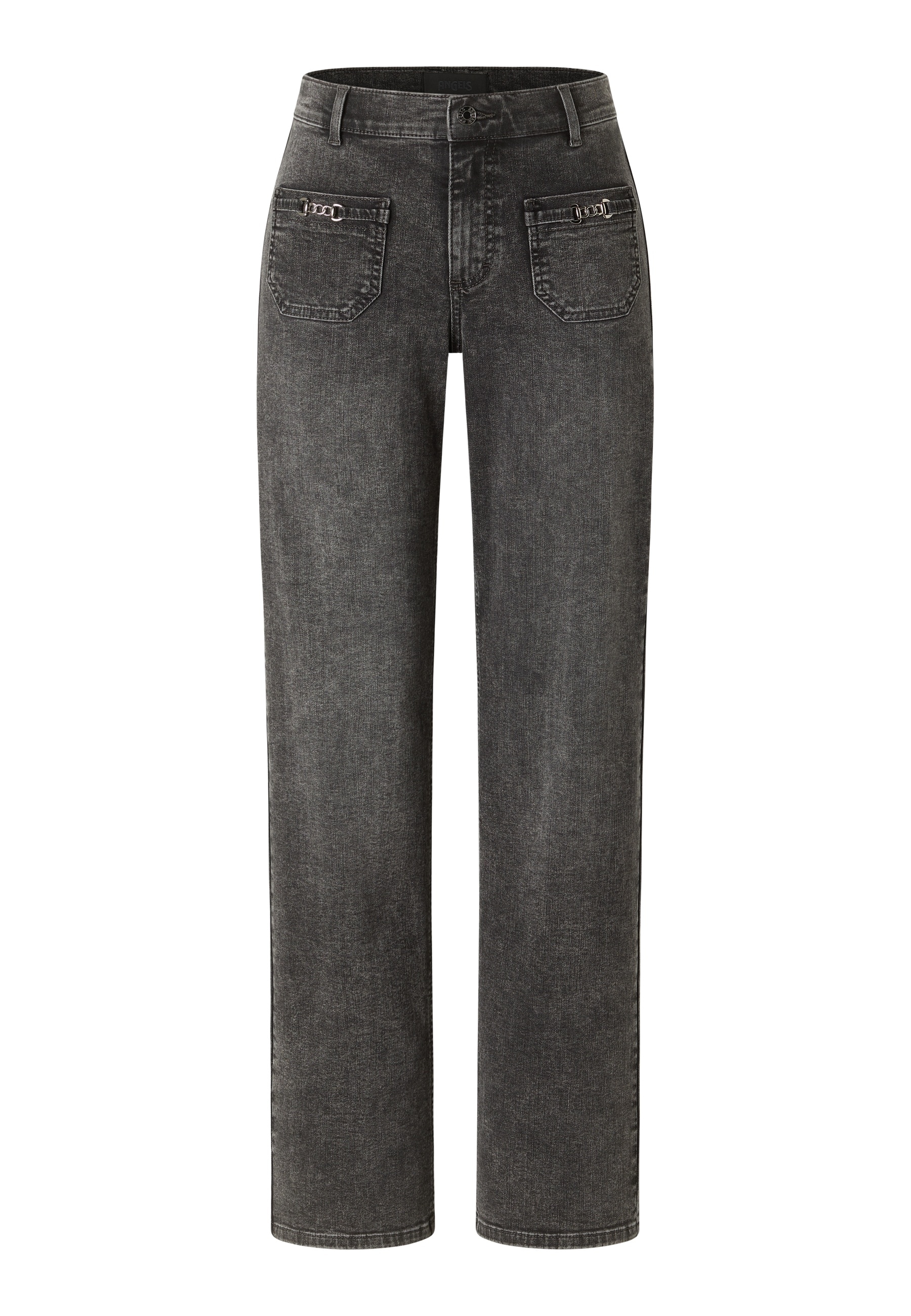 ANGELS Jeans Relax-fit »LIZ SMART BUCKLE« mit kleinen Schmuckelementen