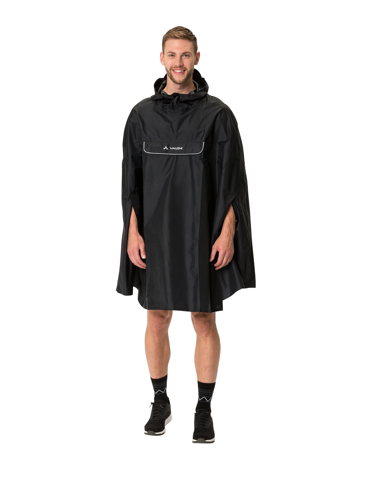VAUDE »VALDIPINO PONCHO« imperméable, déperlant, matériau léger, coupe-vent