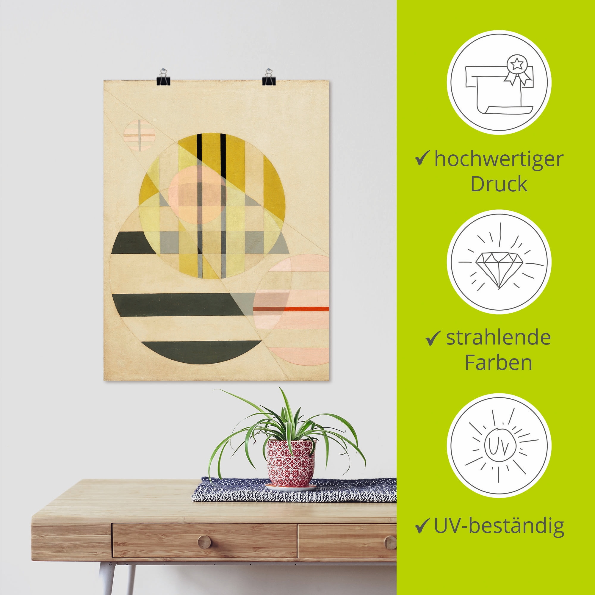 Artland Poster »Z II. 1925« 1 cuis tlg. ohne Rahmen