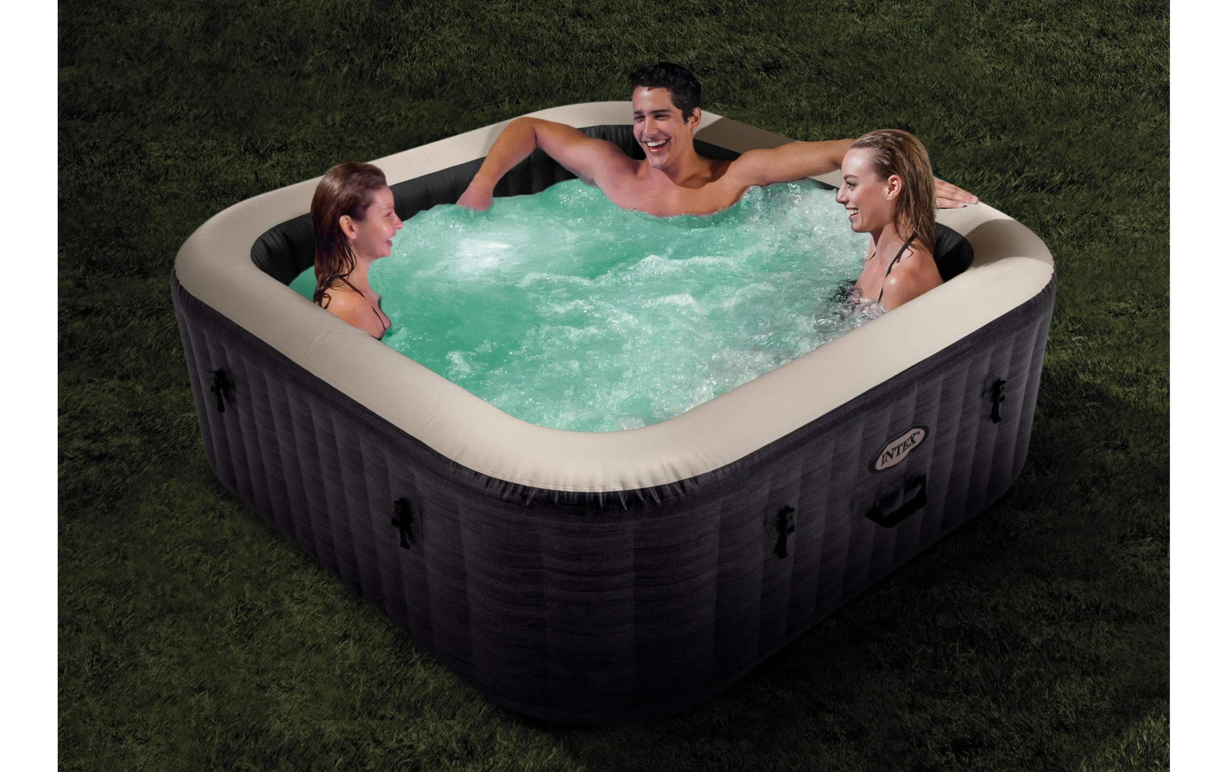Intex Whirlpool »PureSpa Greystone Deluxe Ø 196«