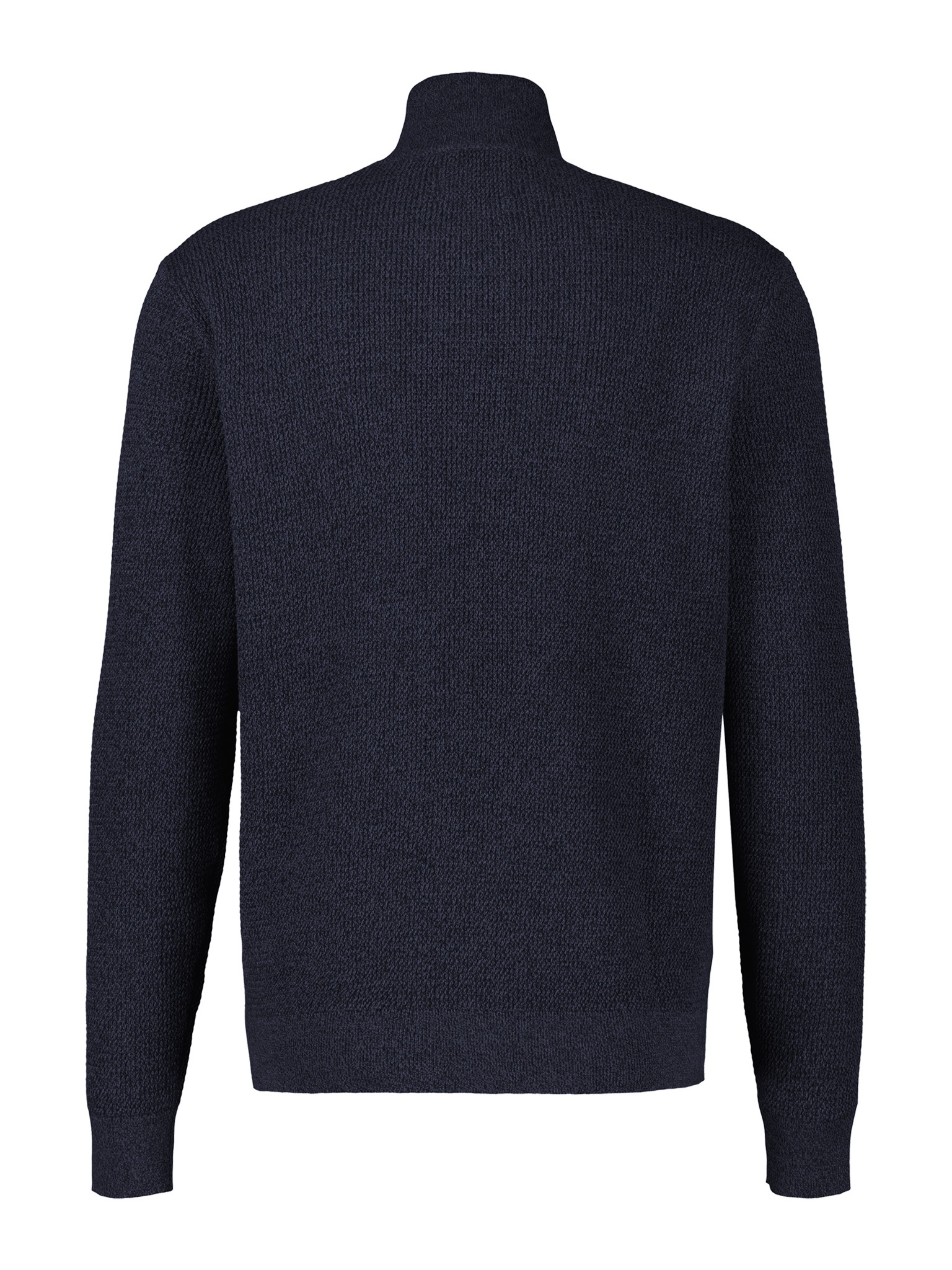 LERROS Strickpullover mit Troyer-Reissverschluss, Stehkragen