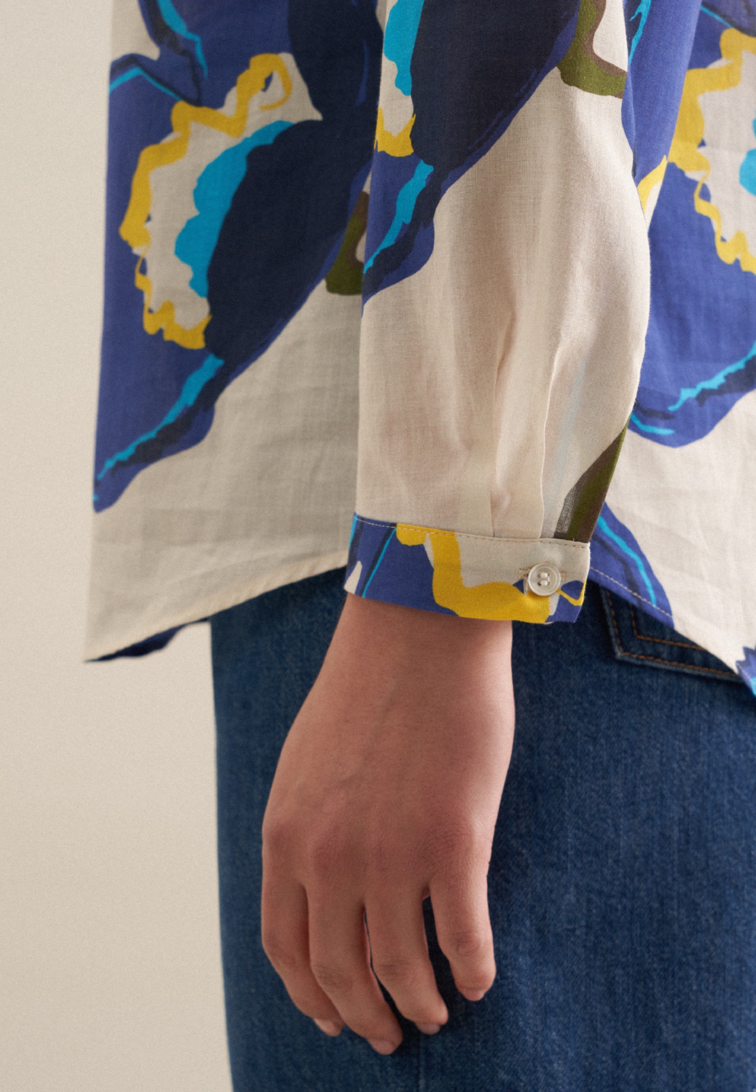 seidensticker Klassische Bluse »Schwarze Rose« Tunika Floral