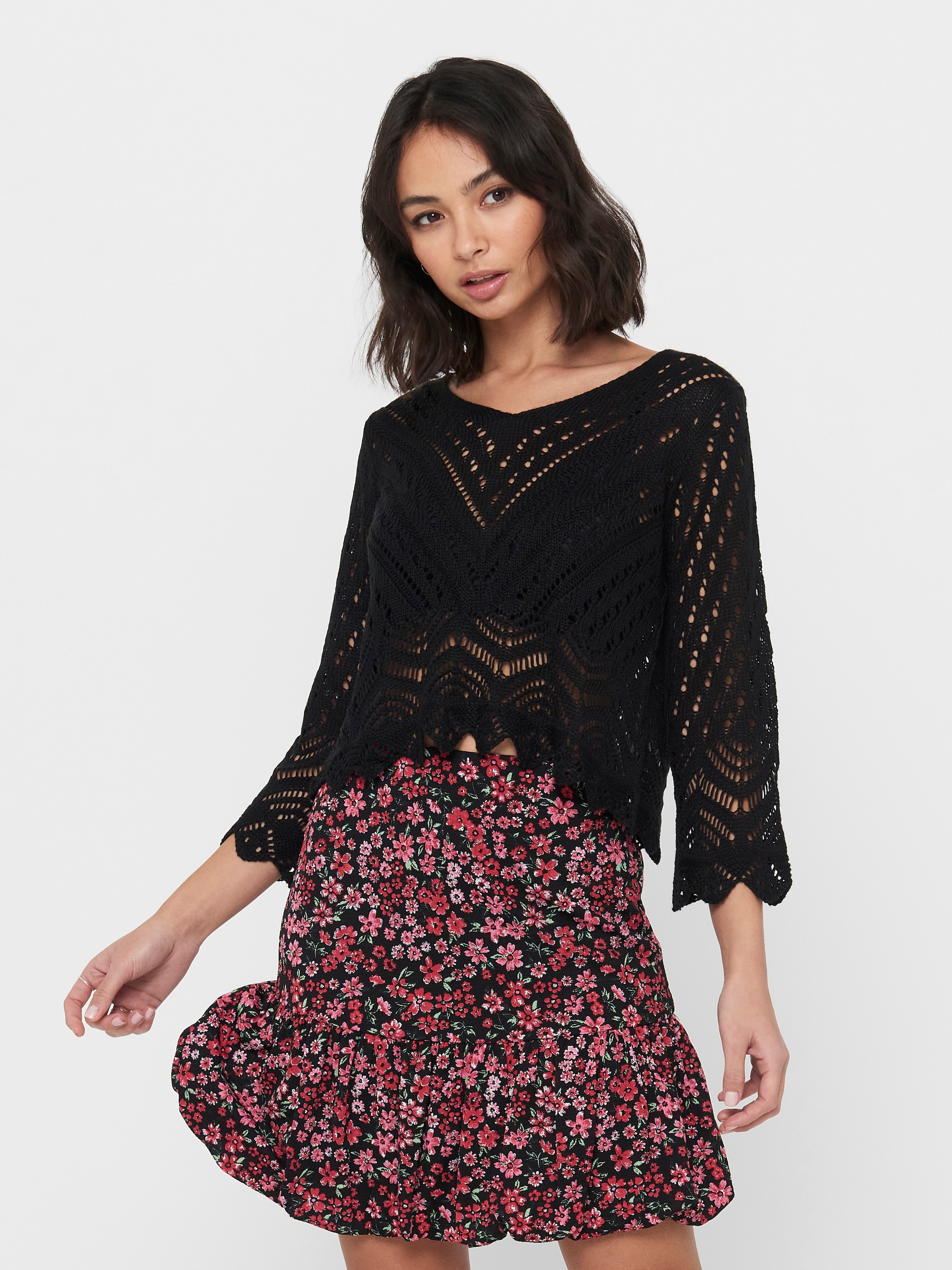 JDY »JDYNEW SUN 3/4 CROPPED PULLOVER KNT NOOS«