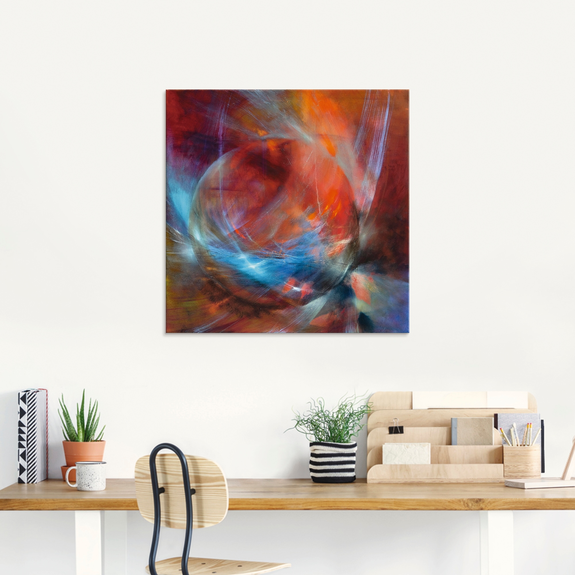 Artland Tableau en verre »Murmel« Motif 1 cuis tlg. disponible en plusieurs tailles
