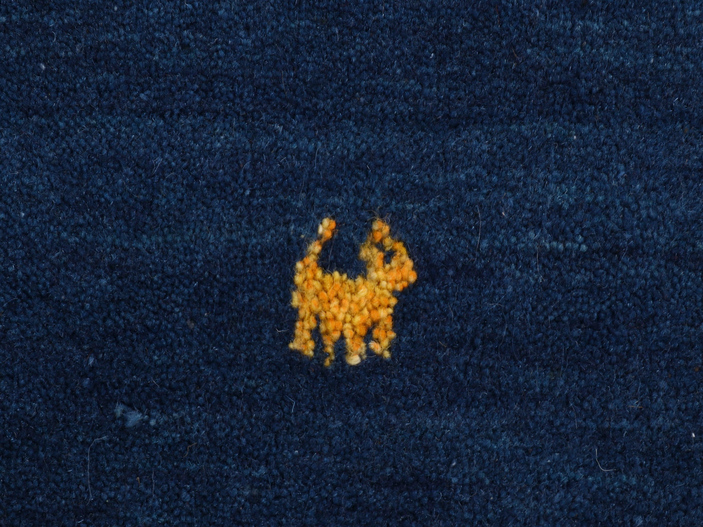 carpetfine Tapis en laine »Gabbeh Uni,  auch als Läufer und Rund erhältlich« Rectangulaire 15 mm Höhe reine Wolle, handgewebt, Gabbeh Loom Tiermotiv, grosse Farbauswahl