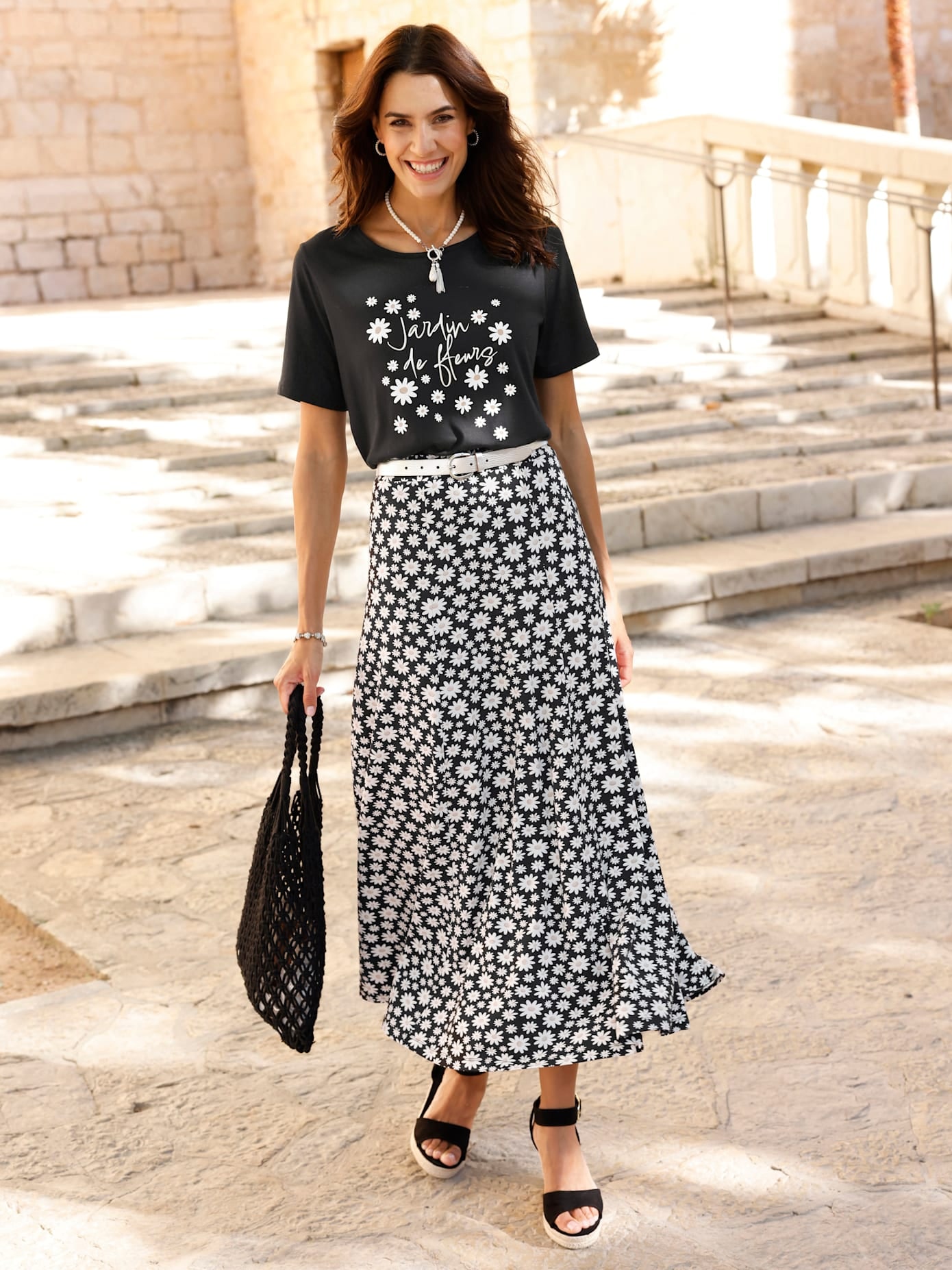 Inspirationen Jupe en jersey