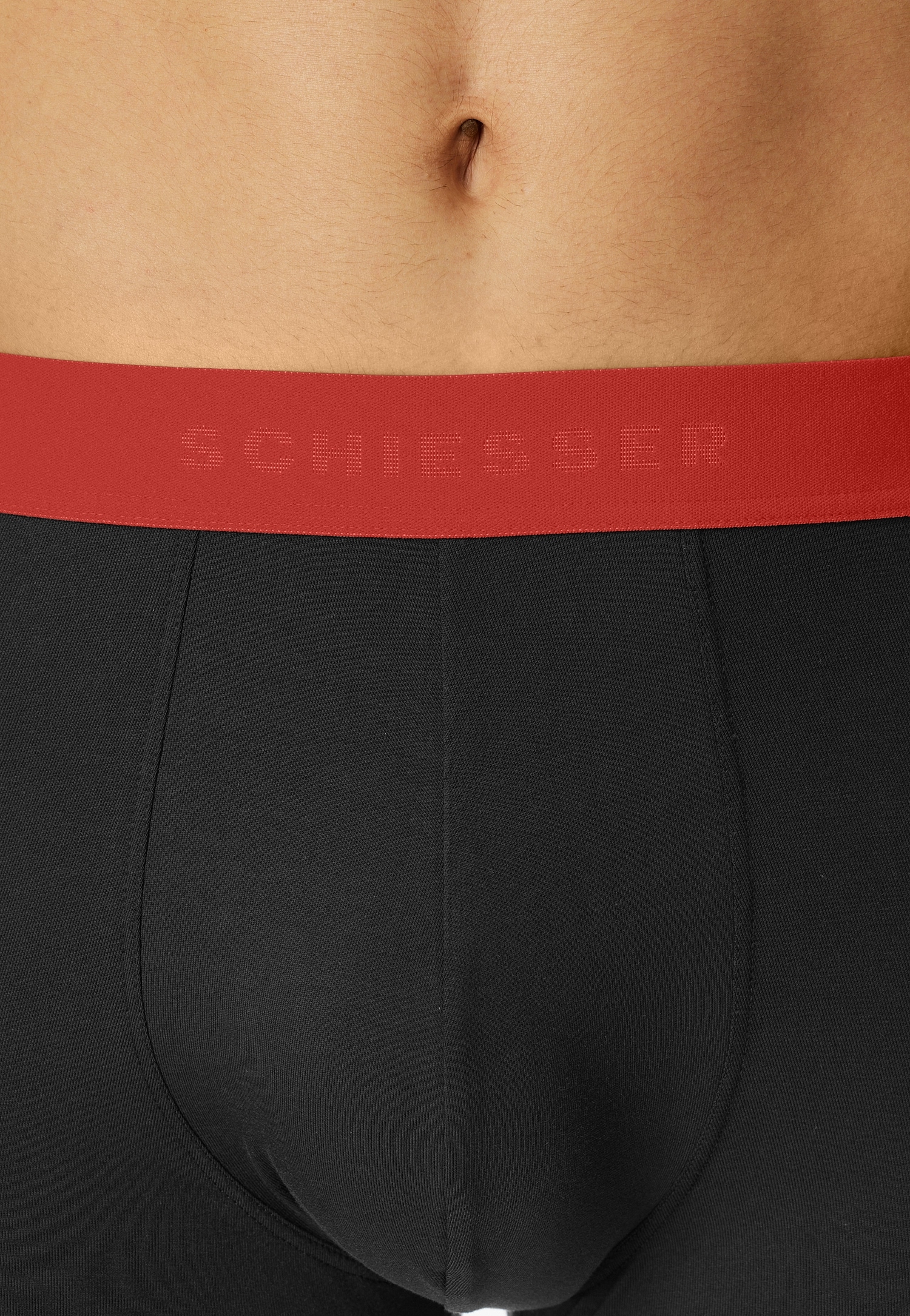 Schiesser Boxers »95/5 Multipacks« 3er Pack,  mit farblich abgesetztem, sportlichem Logo-Webgummibund