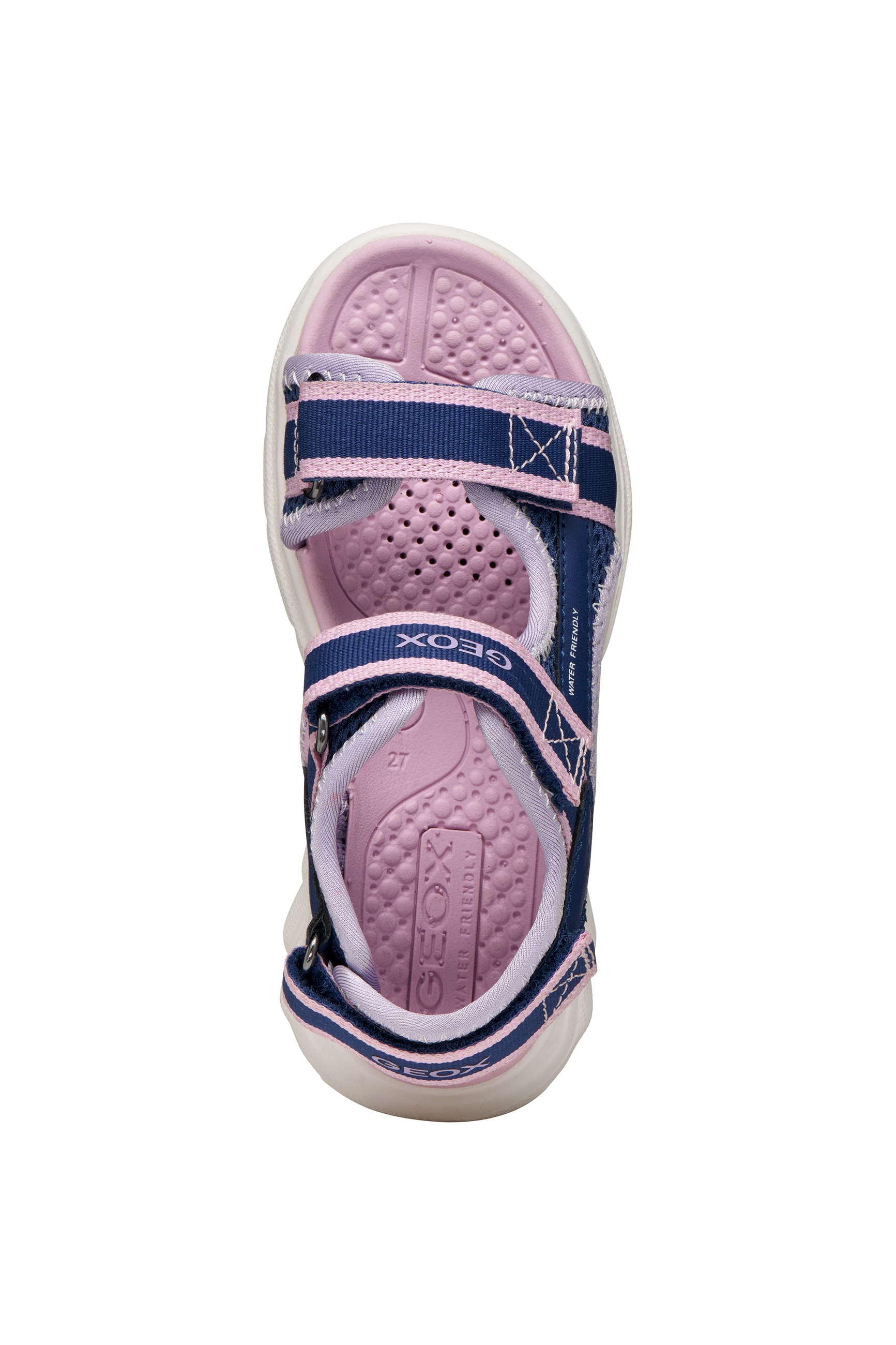 Geox Sandale »J SANDAL AIRADYUM GI«  Klettschuh mit Logo, Grössenschablone zum Download