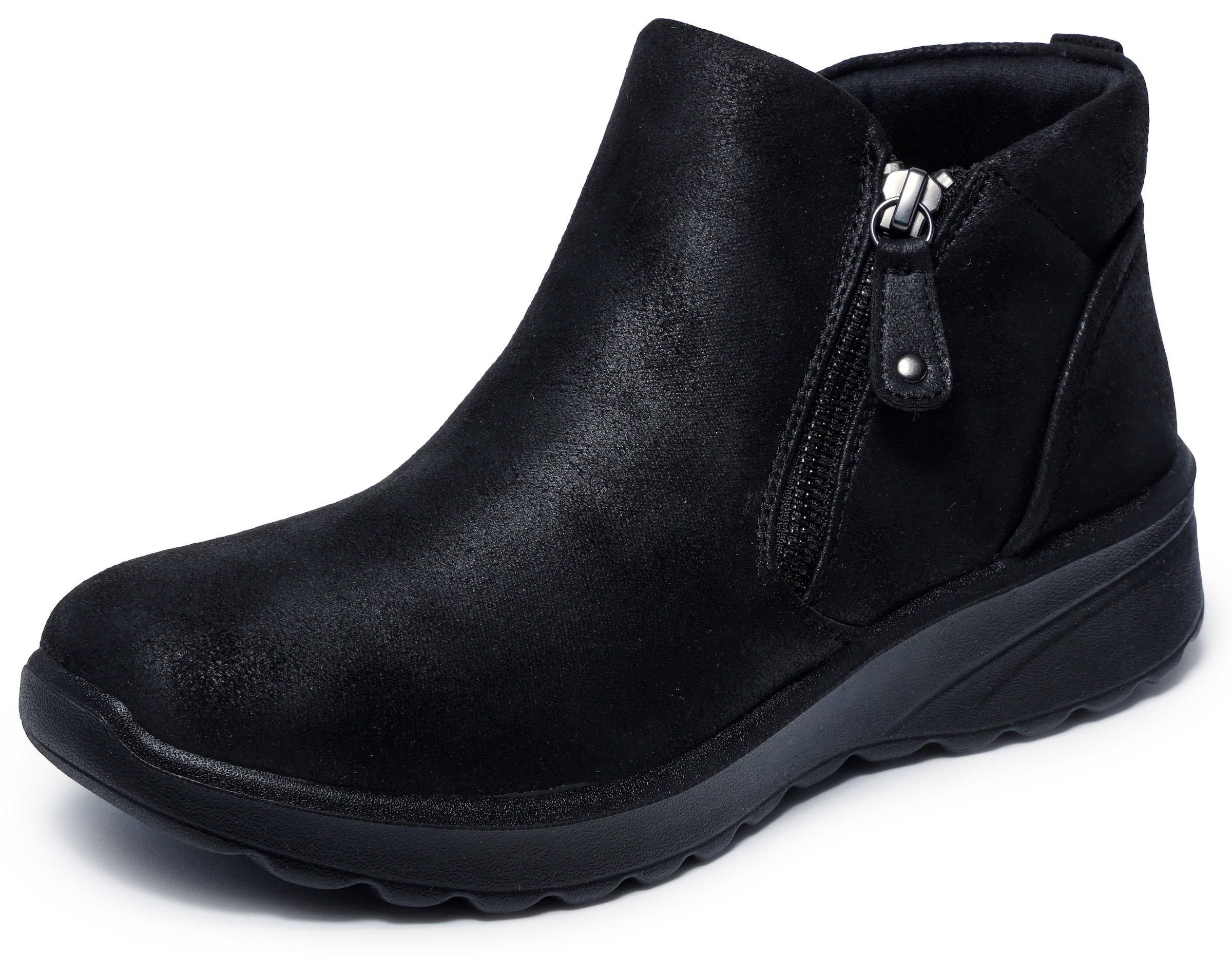 Skechers Bottines »LOVELY VIBE-FALL IN BLOOM«  Bottes d’hiver avec semelle intérieure Air-Cooled Memory Foam® confortable