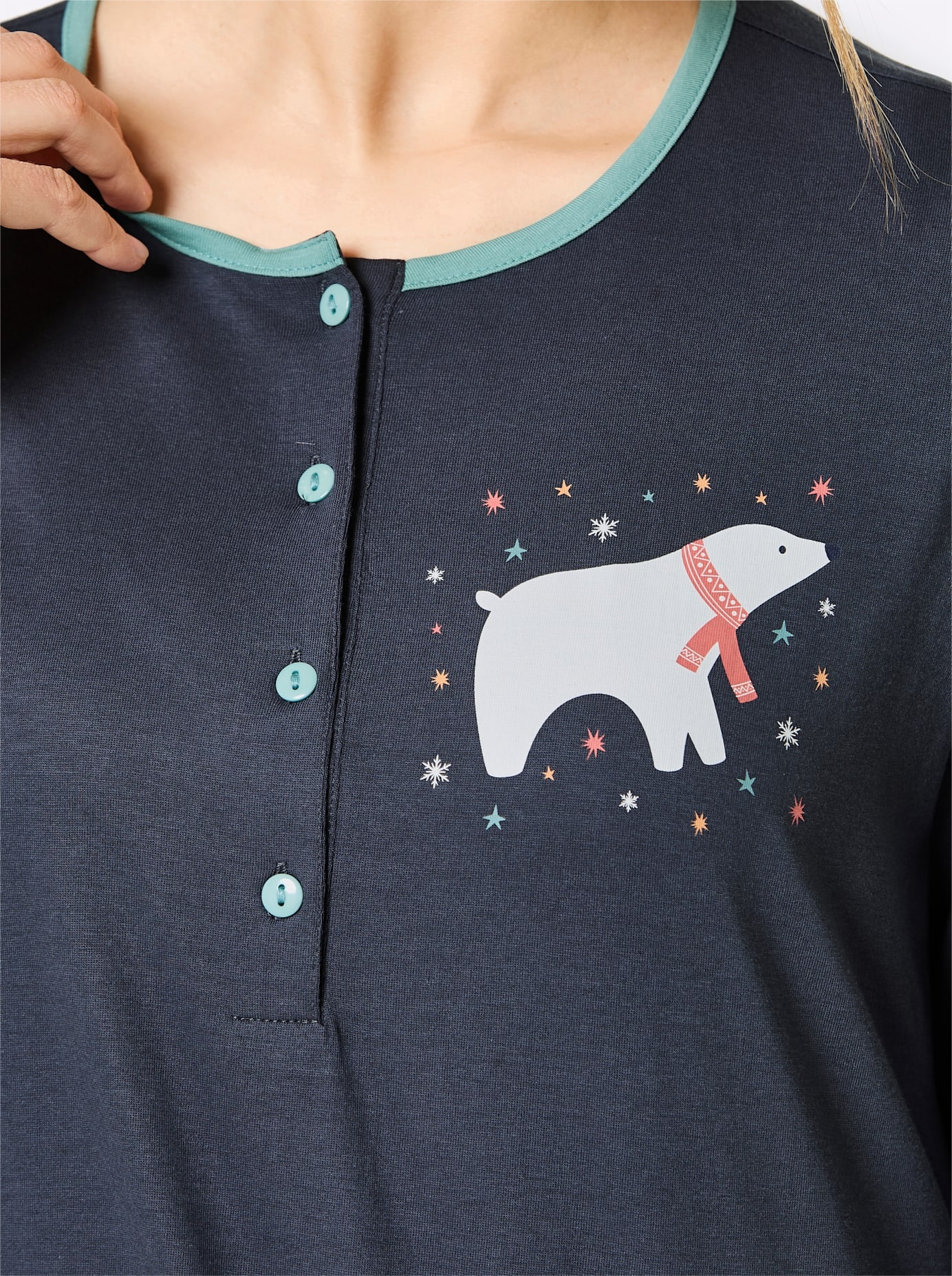 comtessa Haut de pyjama »Schlafanzug-Shirt« 1