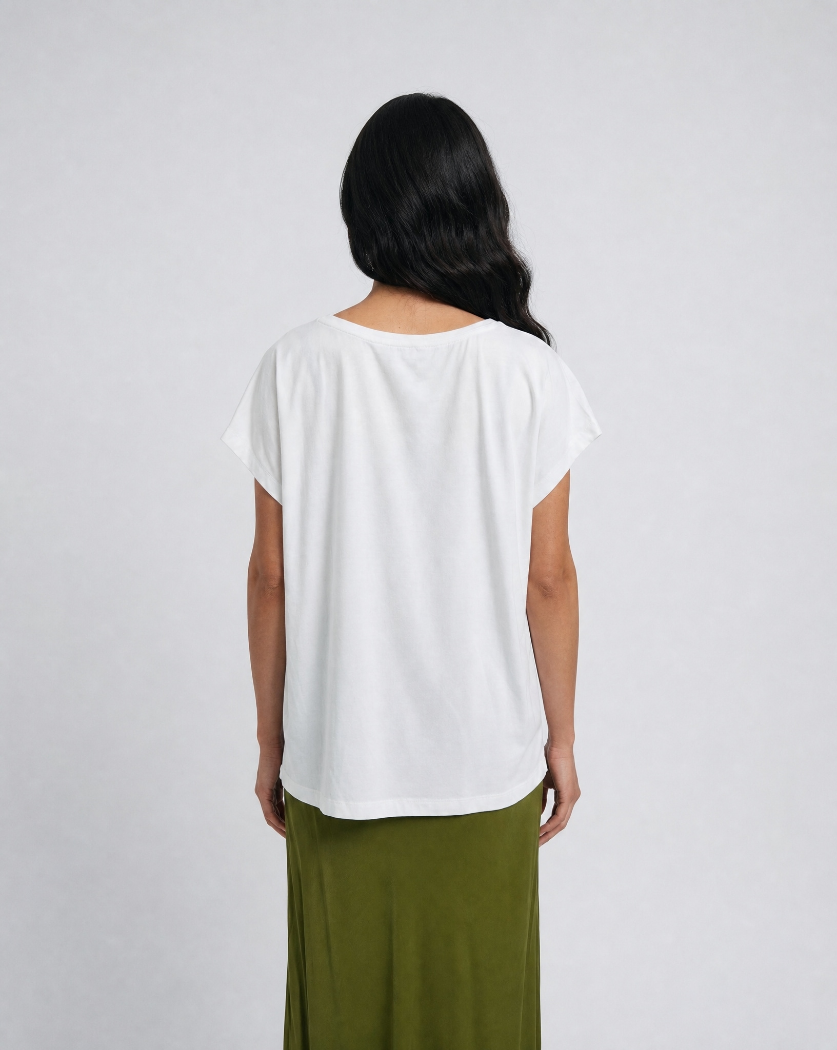 Smith & Soul T-shirt avec dentelle en bordure, oversize