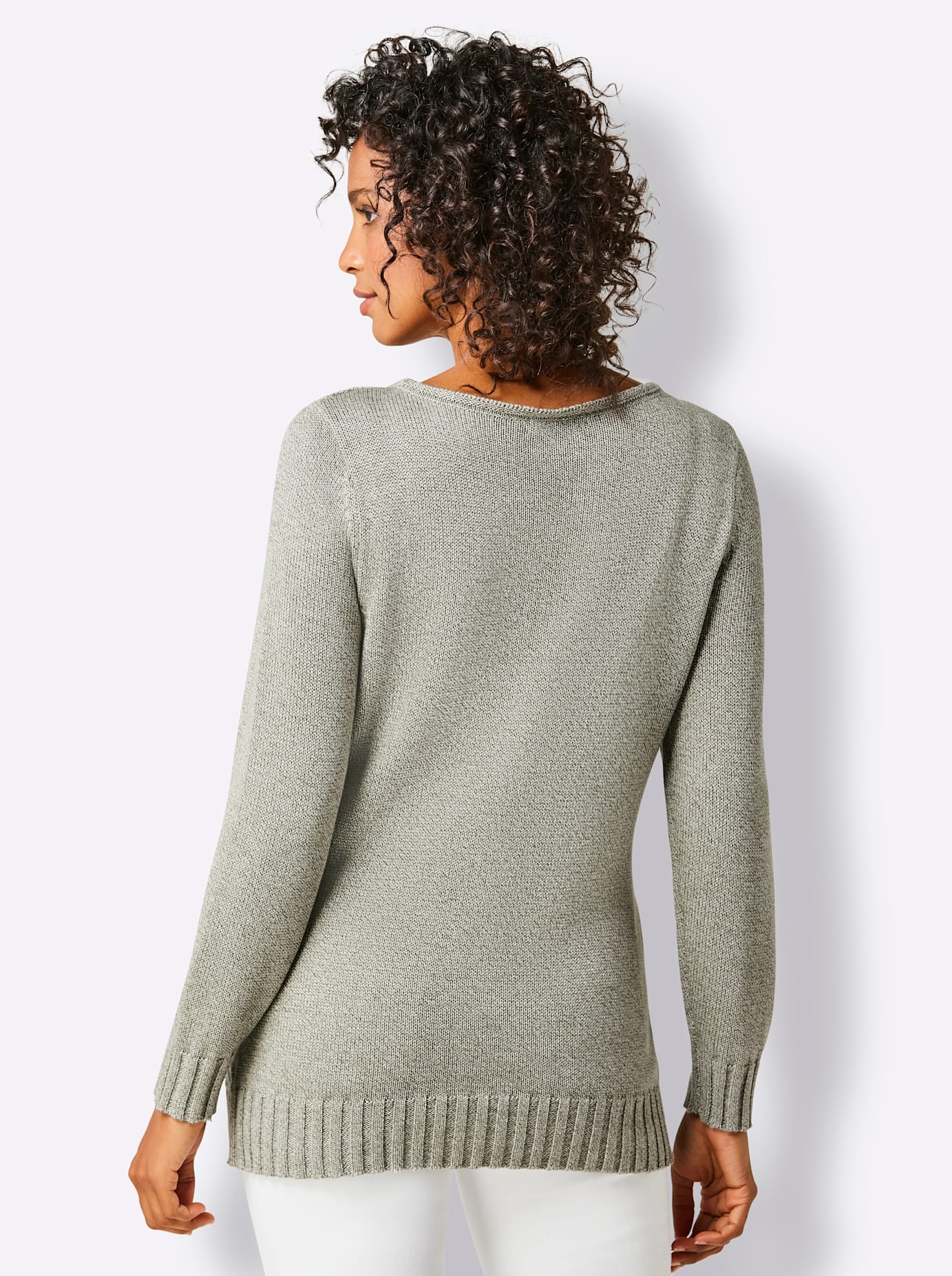 CREATION L PREMIUM Pull en tricot »Lyocell-Baumwoll-Pullover«