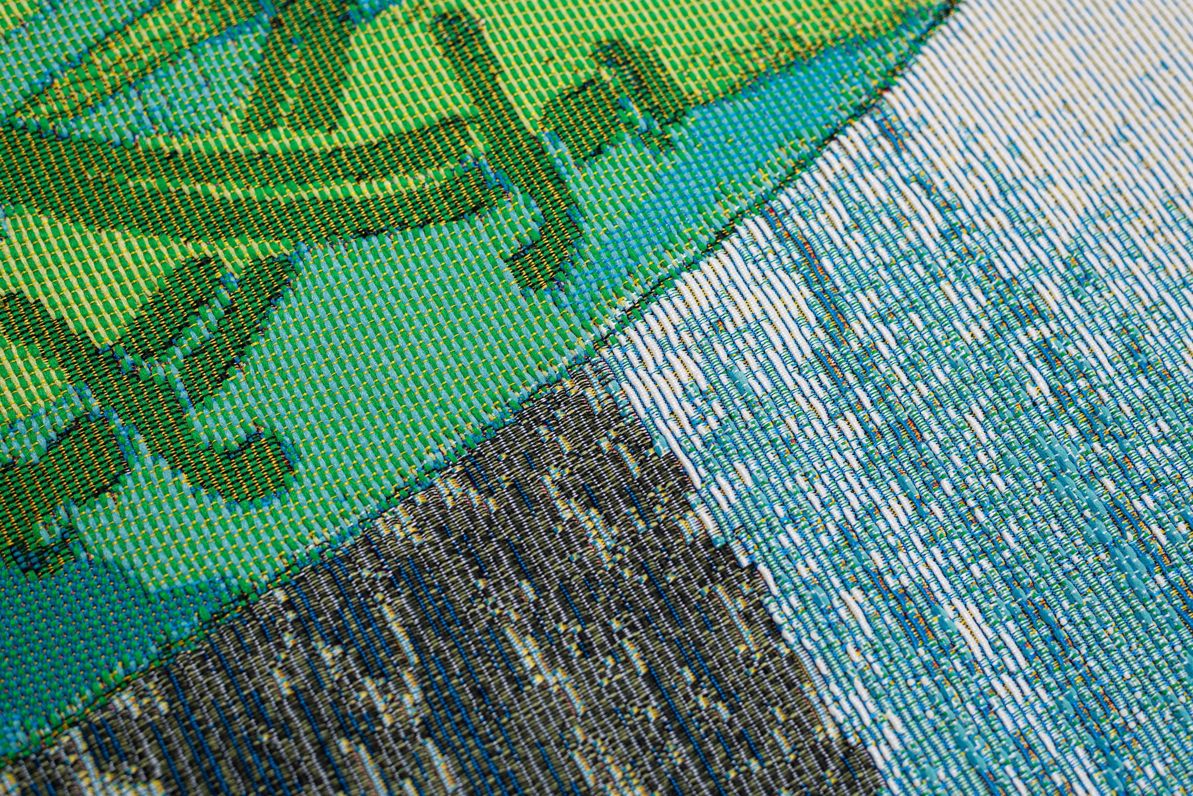 Sansibar Tapis »Rantum Beach SA-021« Rectangulaire 5 mm Höhe tissu plat, design moderne, plage & surf, adapté à l'extérieur