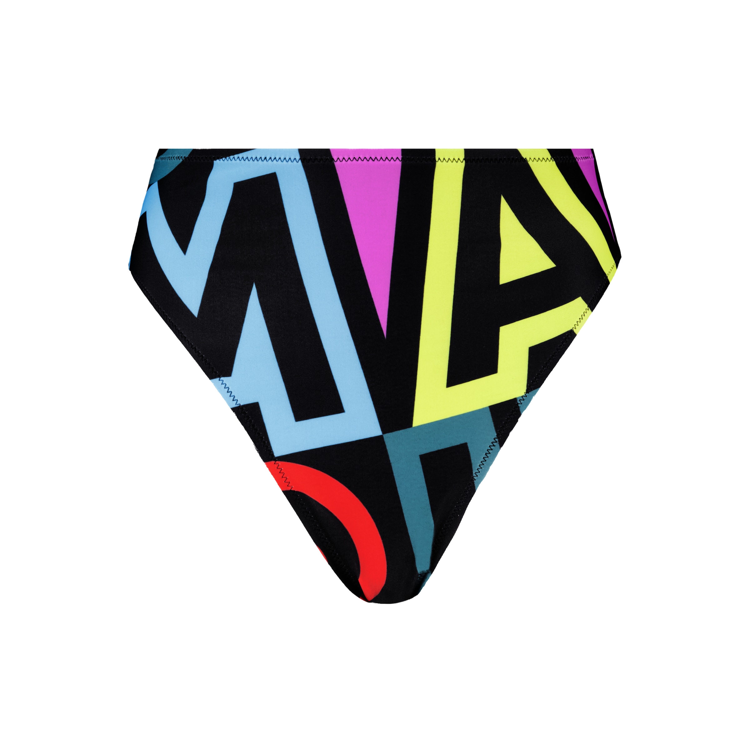 PUMA Pantalon de bikini »PUMA SWIM WOMEN PRINTED HIGH WAIST BRIEFS 1P«