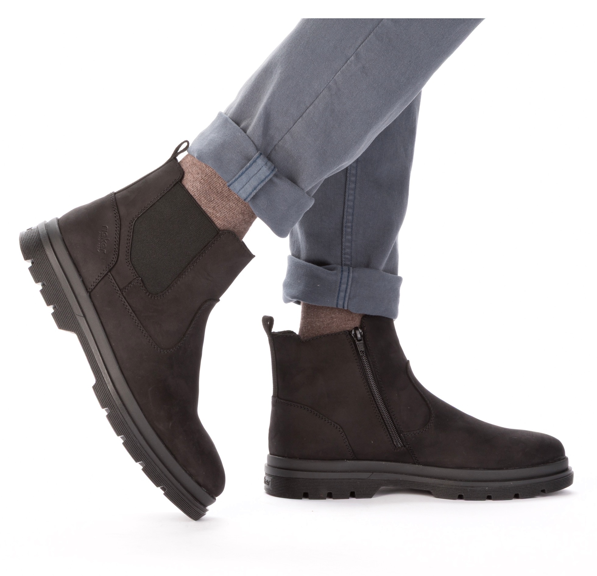 Rieker Bottines chelsea  bottine, boots classiques avec semelle intérieure souple