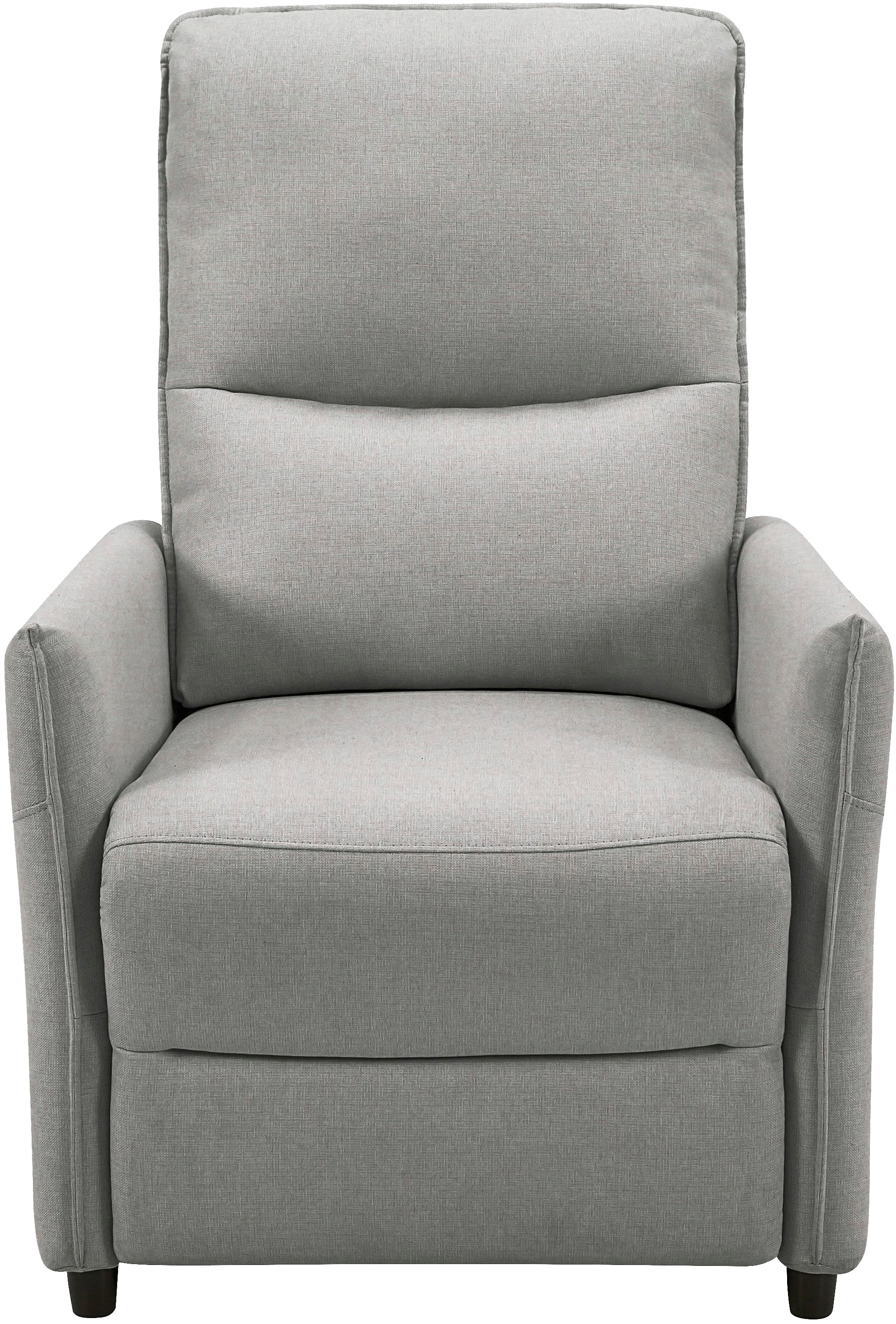 INOSIGN Fauteuil de relaxation »CURRIE, mit Liegefunktion, Webstoff-Bezug, Federkern,« Ruhe-Sessel, Lese-Sessel, TV-Sessel