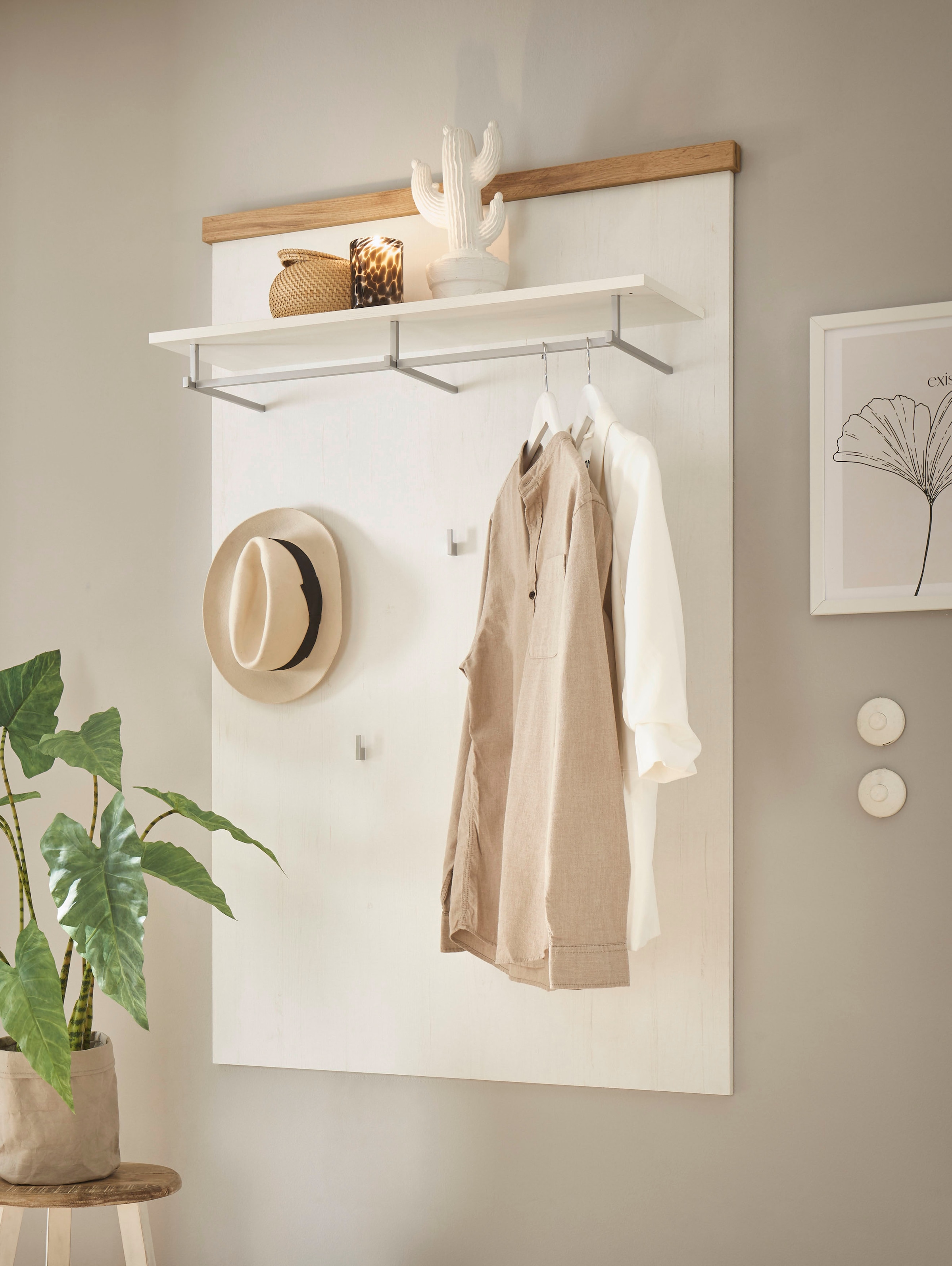 Home affaire Garderobenpaneel »WESTMINSTER TOPSELLER« Breite ca. 91 cm,  im romantischen Landhausstil