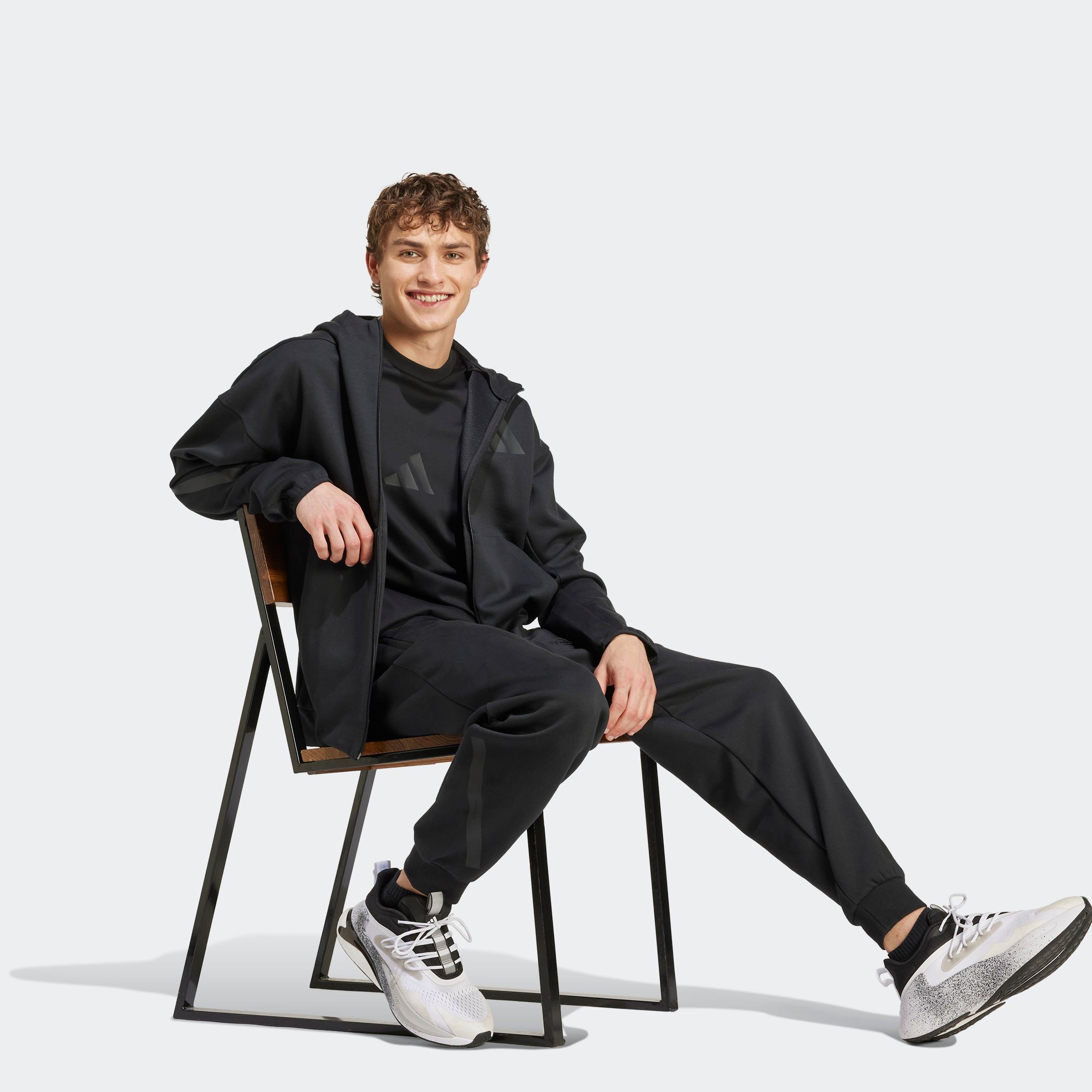 adidas Sportswear Sweat à capuche »M Z.N.E. FZ«, für sportliche Aktivitäten, aus Polyester und Baumwolle
