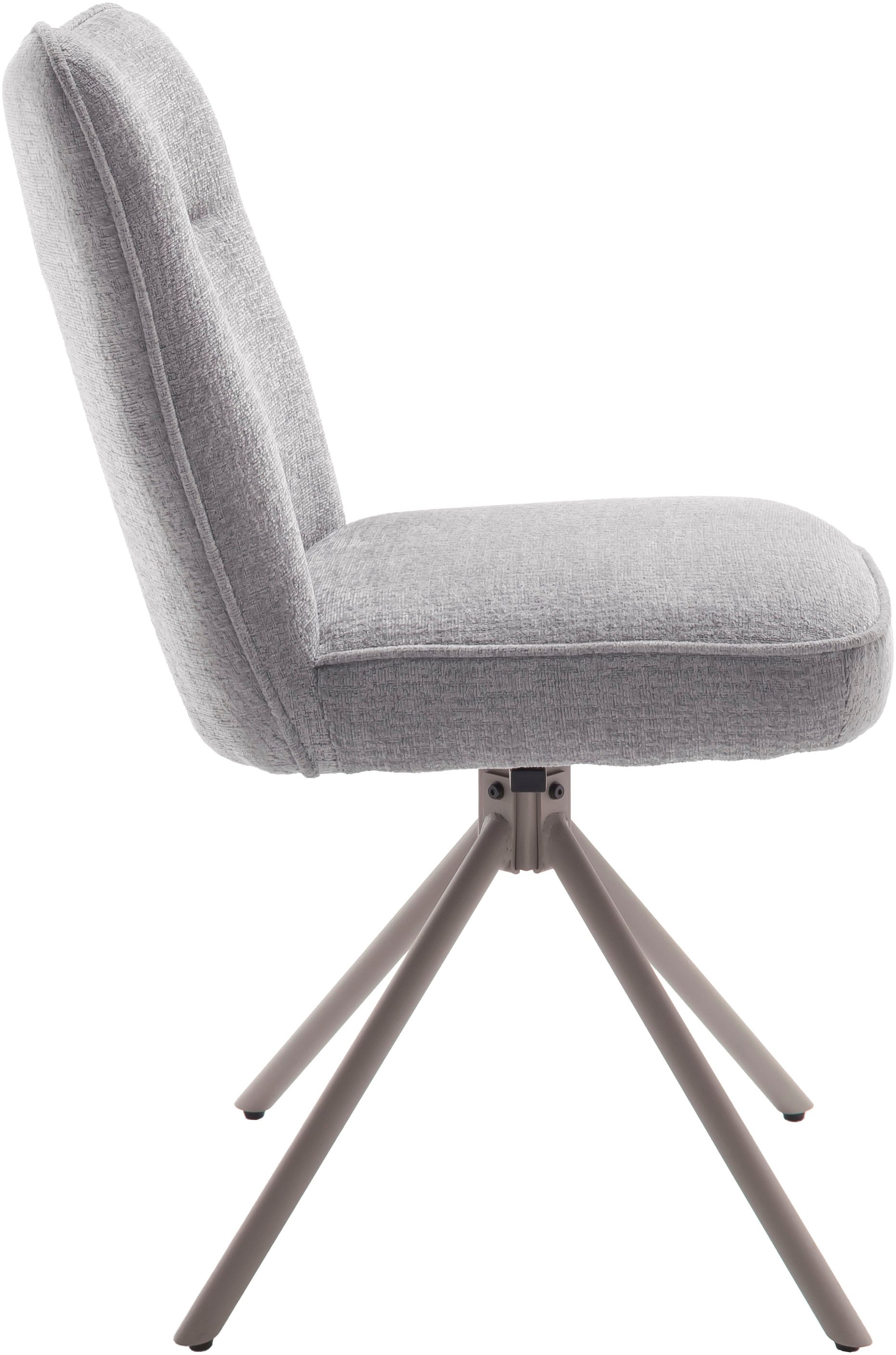 MCA furniture Chaise à 4 pieds (Ensemble) 2 cuis180° drehbar, Taschenfederkern