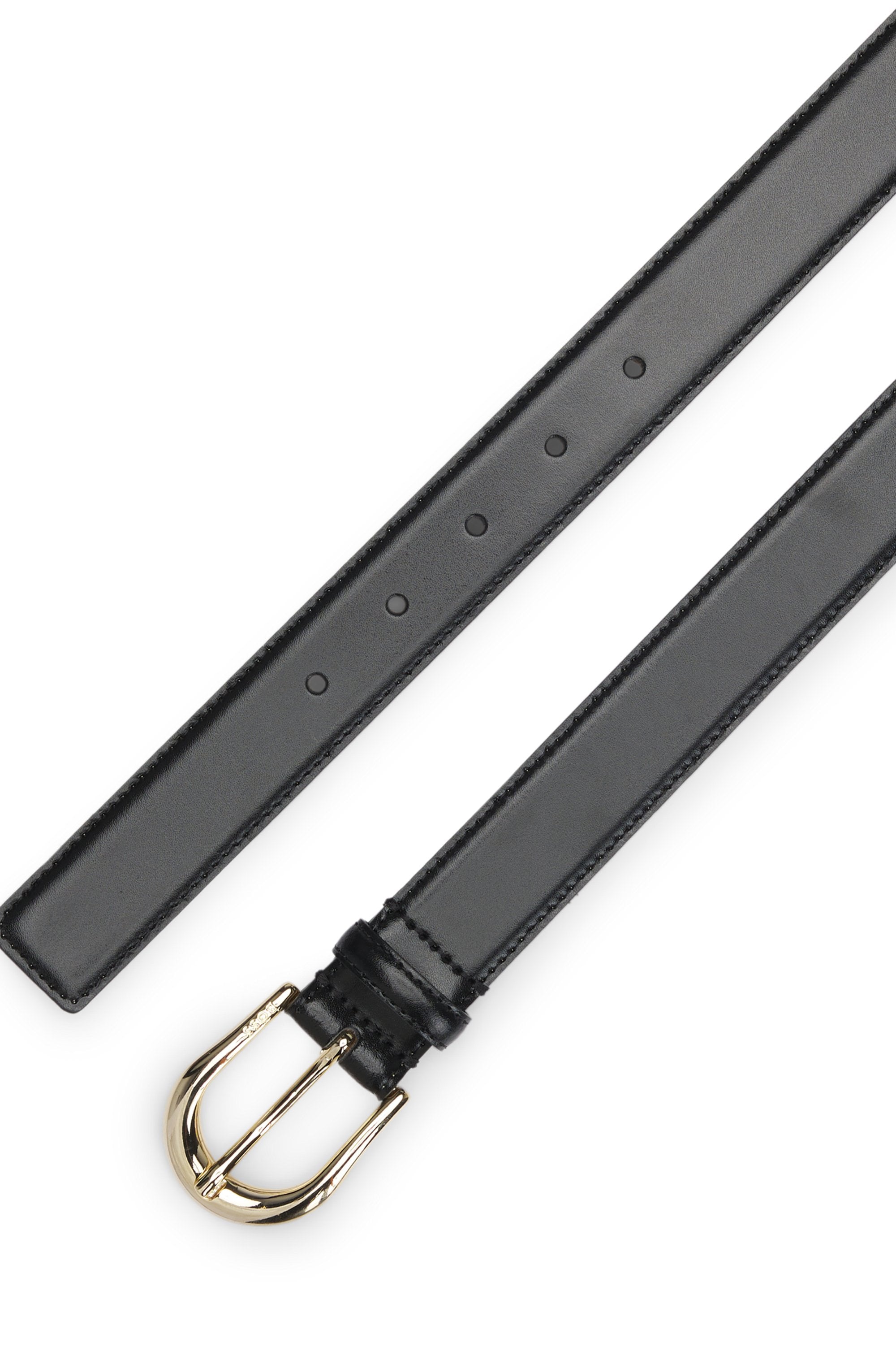 BOSS Ceinture en cuir »Carol-St-G_Sz30« mit abgerundeter Schliesse