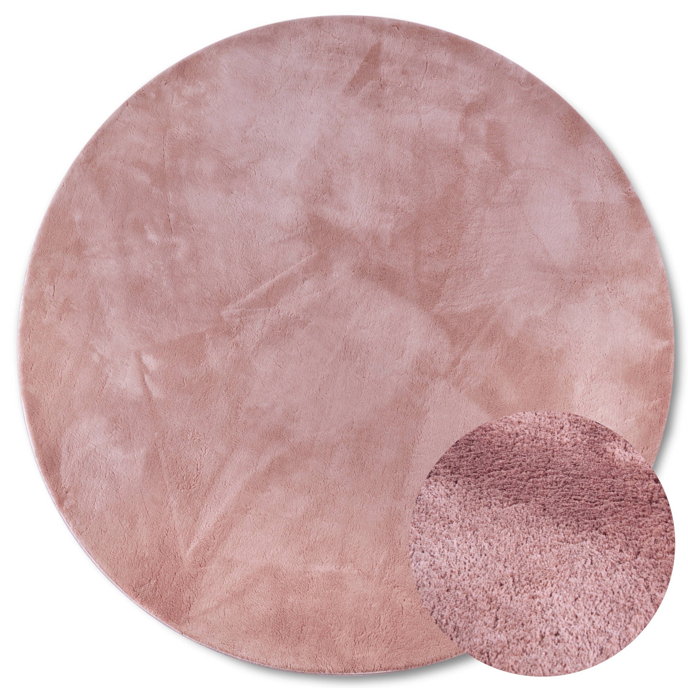 Villeroy & Boch Tapis »Leon« Rond 15 mm Höhe Langflor, Shaggy, einfarbig, flauschig, weich, glänzend, modern, uni