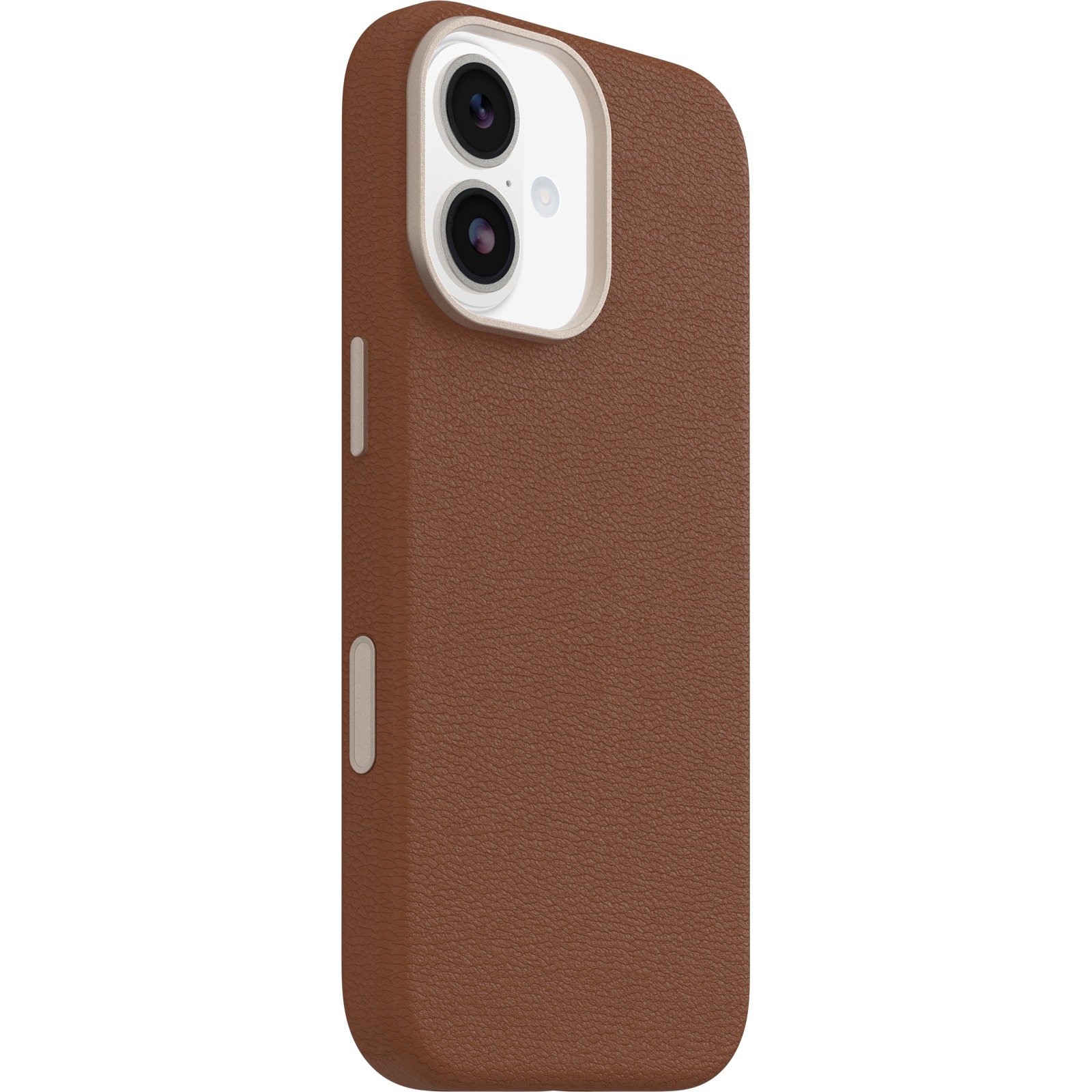 Otterbox Housse pour téléphone portable »Symmetry Series Cactus Leather mit MagSafe für Apple iPhone 17« Backcover, Schutzhülle, Handyschutzhülle, Case, Schutzcase, stossfest
