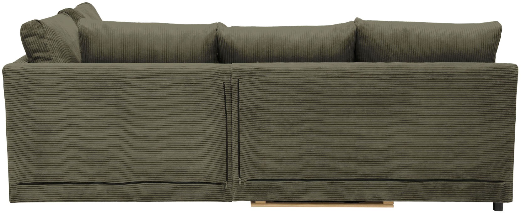 Home affaire »Night & Day L-Form, B: 316 cm mit Dauer-Schlaffunktion 180x200 cm« ensemble : canapé & tabouret, fonction lit, coffre de rangement & coussins, lit boxspring