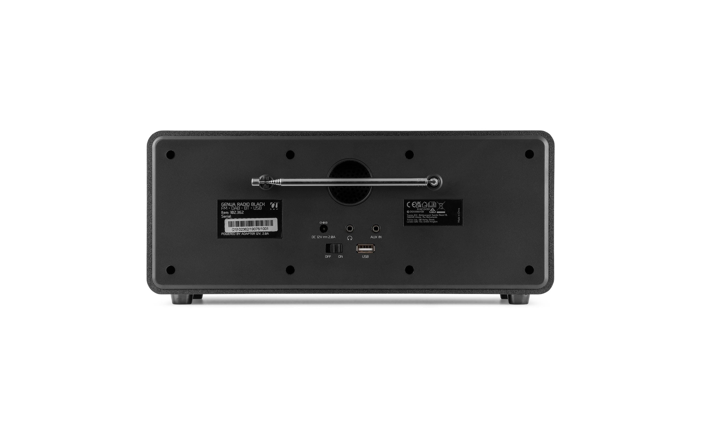AUDIZIO Radio numérique (DAB+) »Genua DAB+/FM Radio mit BT, Stereo« ( )