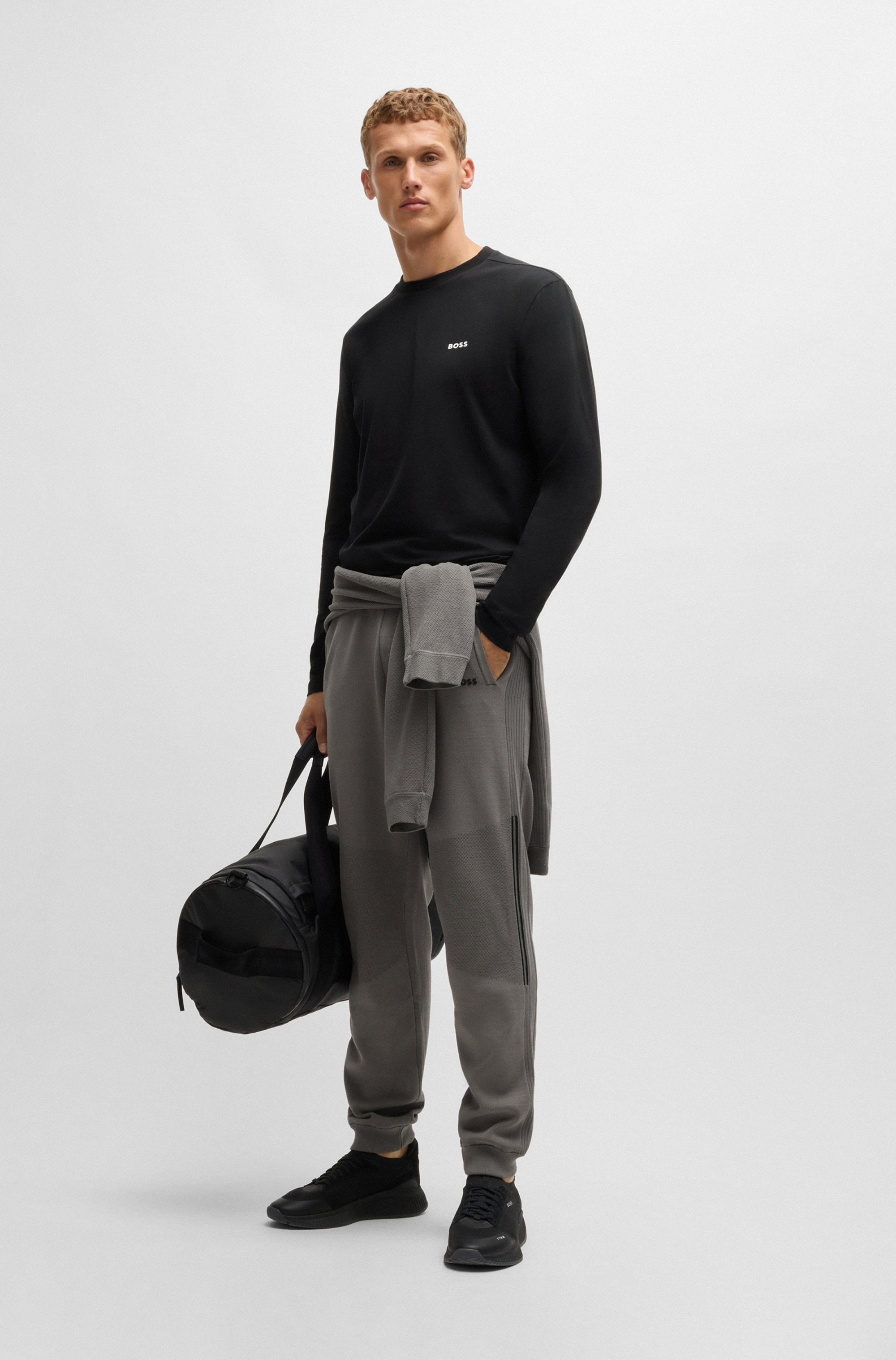 BOSS GREEN T-shirt à manches longues »Tee Long« mit Rundhalsausschnitt