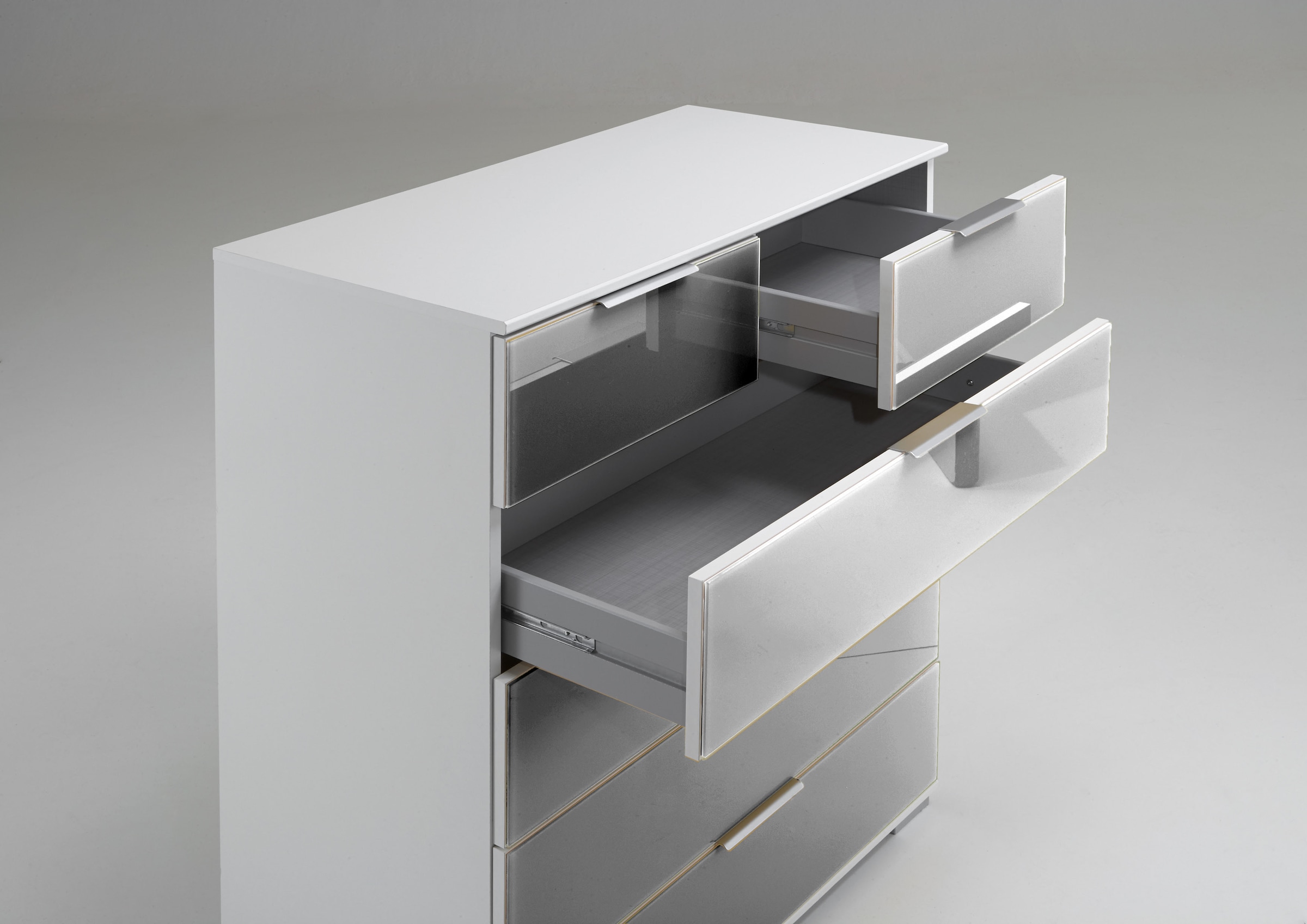 Wimex Commode à tiroirs »Easy« mit Glas- oder Spiegelfront