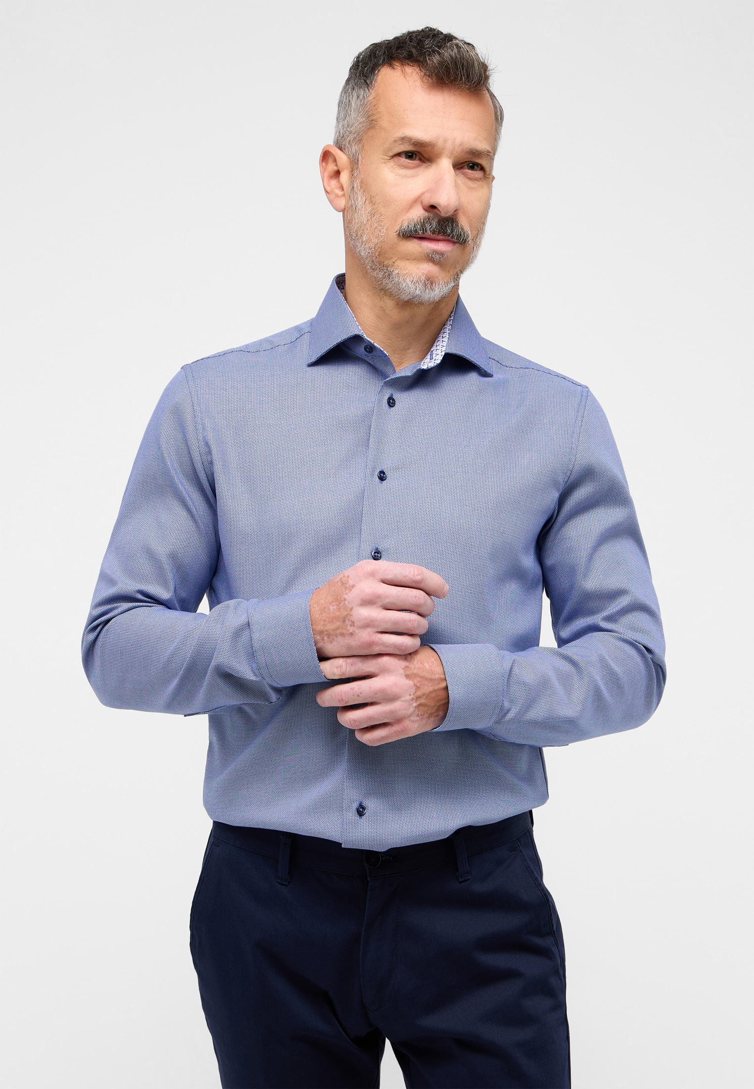 Eterna Chemise à manches longues »SLIM FIT« NON IRON (bügelfrei)