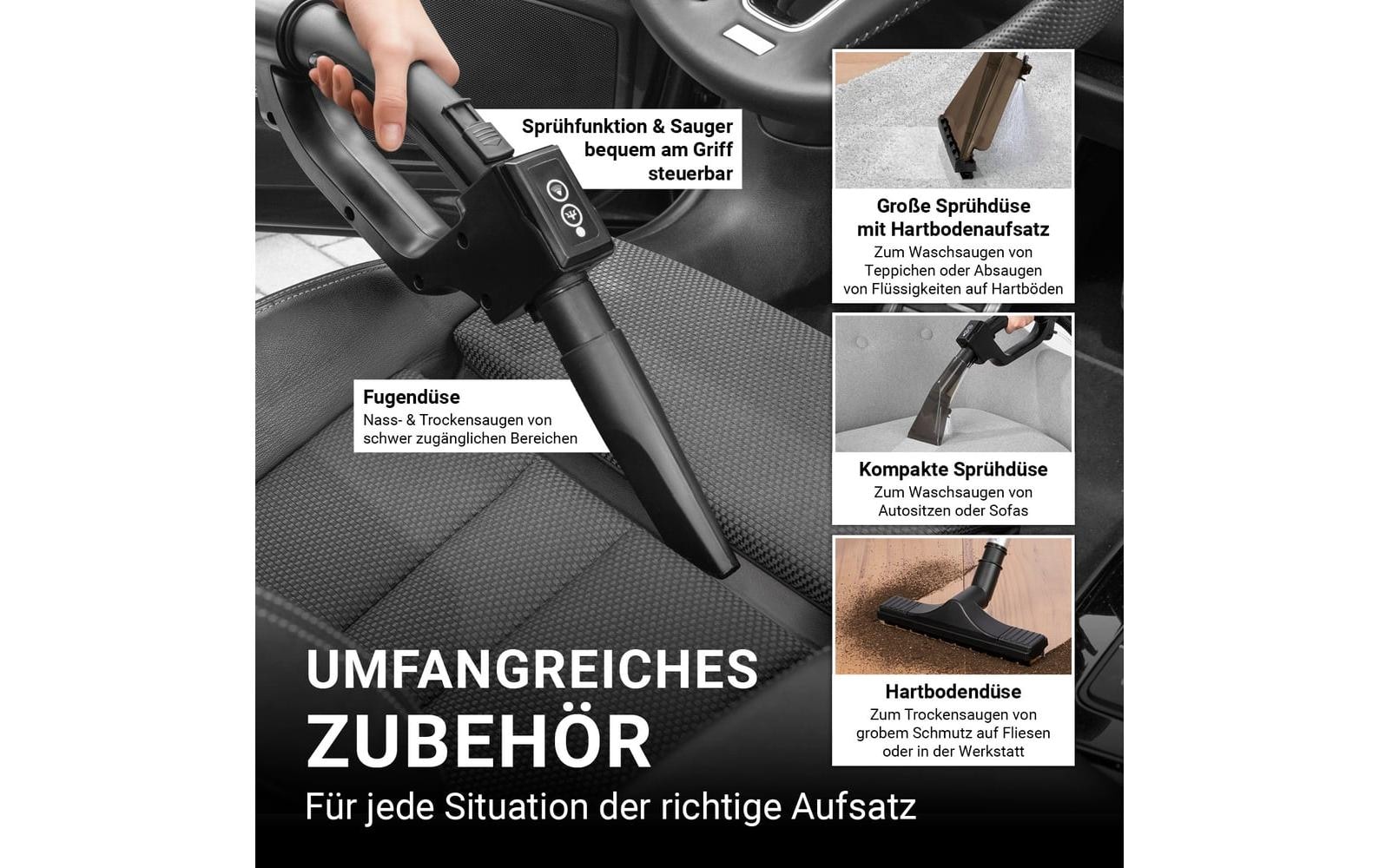  Nass-Trocken-Sauger »N8Werk 30165 1200 W«