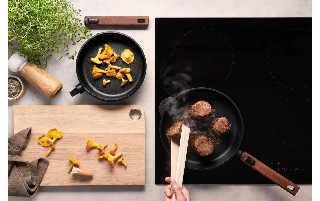 WOLL Bratpfanne »Eco Logic QXR mit abnehmbarem Griff« Aluminium