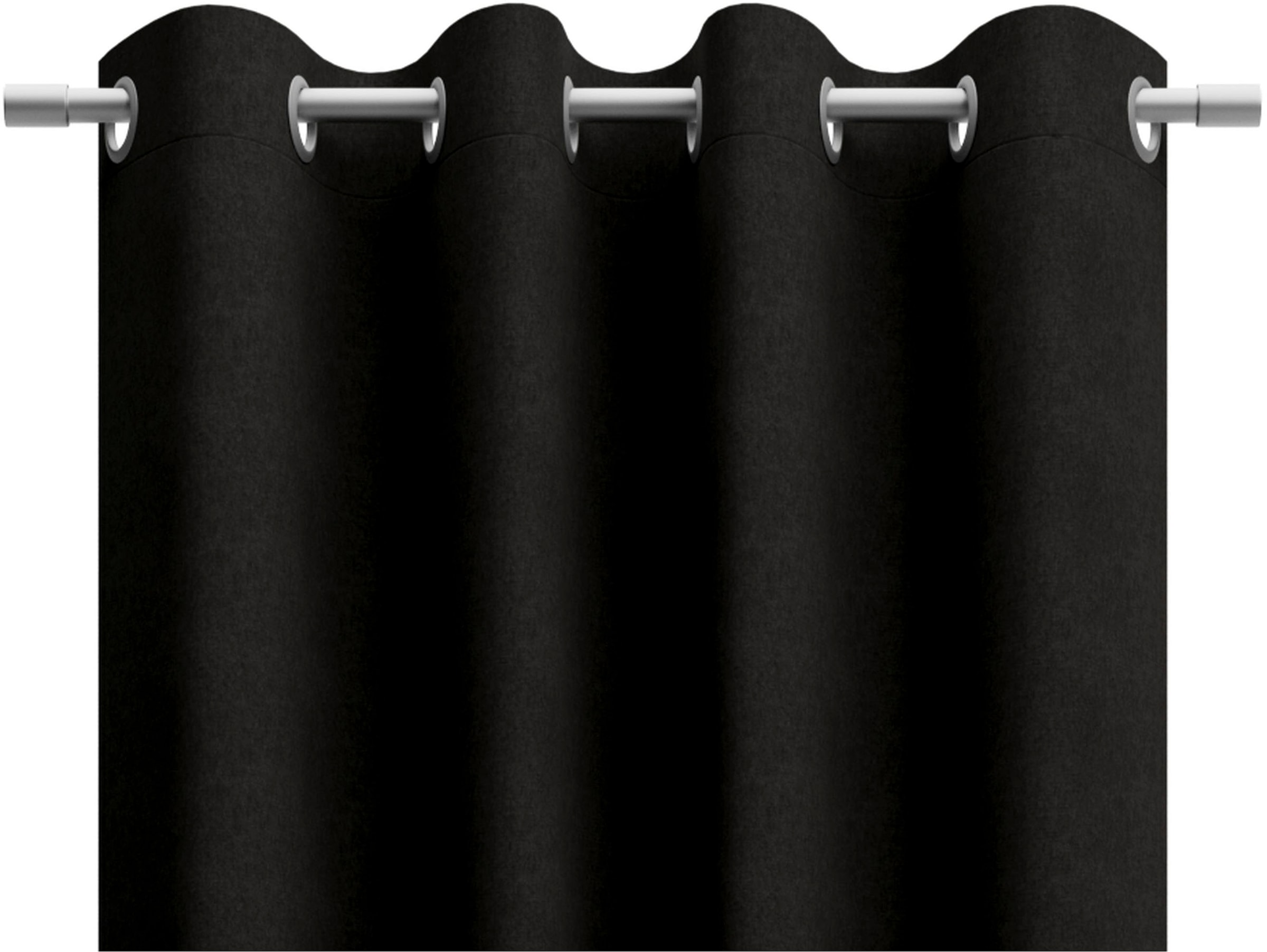 Neutex for you! Vorhang nach Mass »VELVETDREAM« Ösen 1 Stk. tlg. Uni Blackout mit samtiger Oberfläche